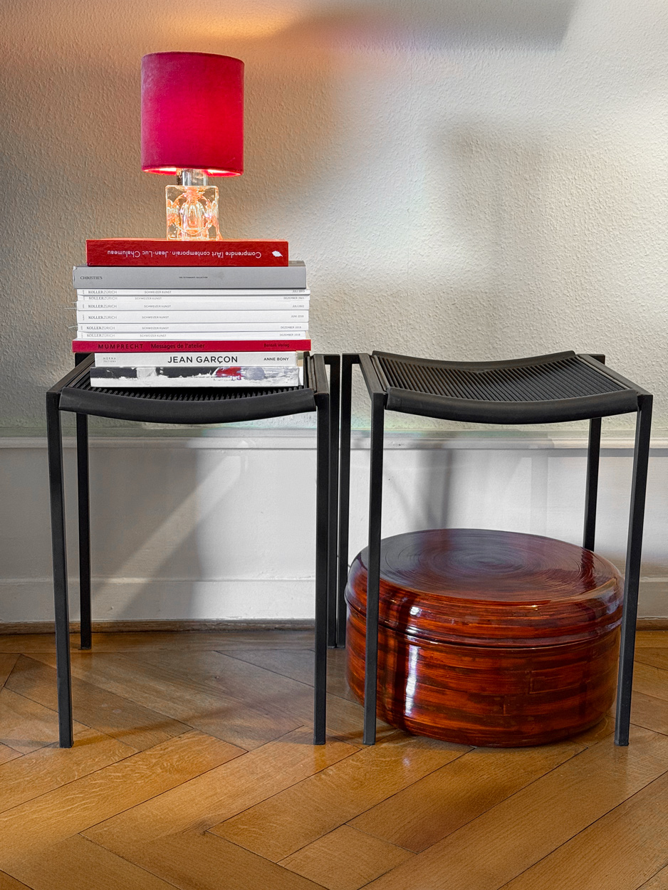 Paire de tabourets Maurizio Peregalli, 1984 – Image 7