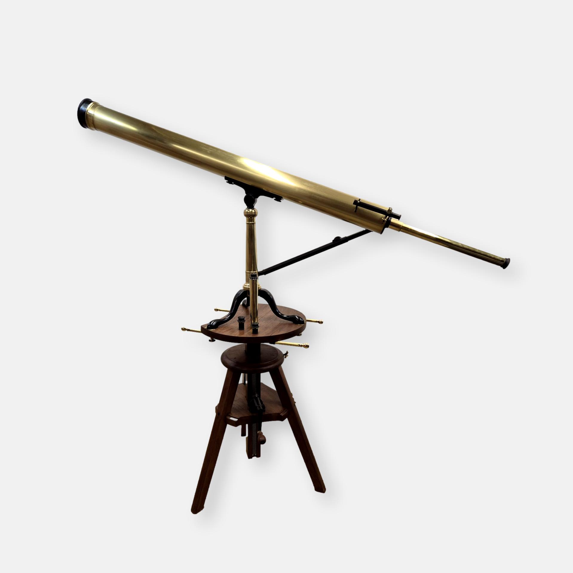 Ancienne lunette astronomique Bardou