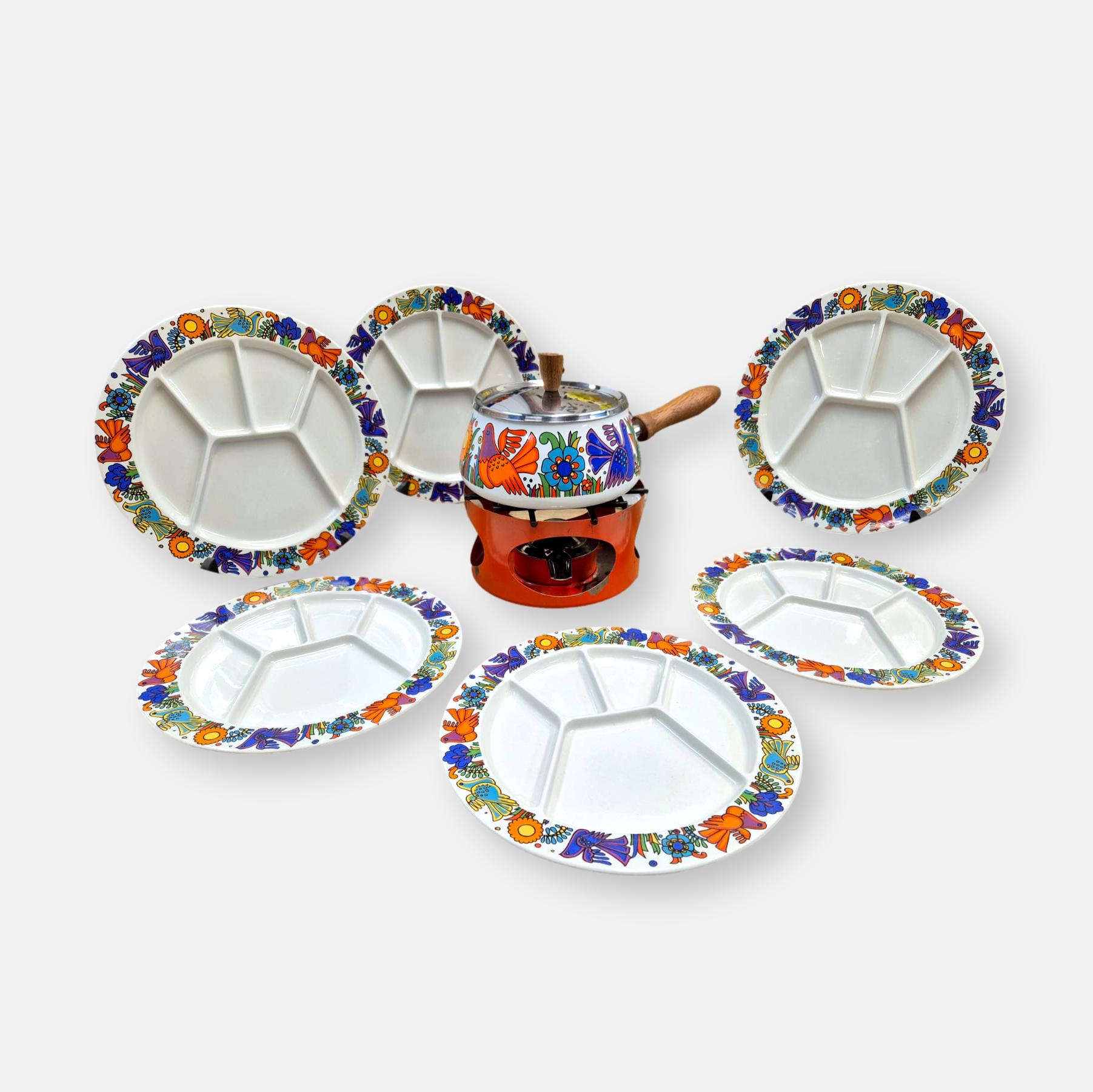 Service à fondue Acapulco