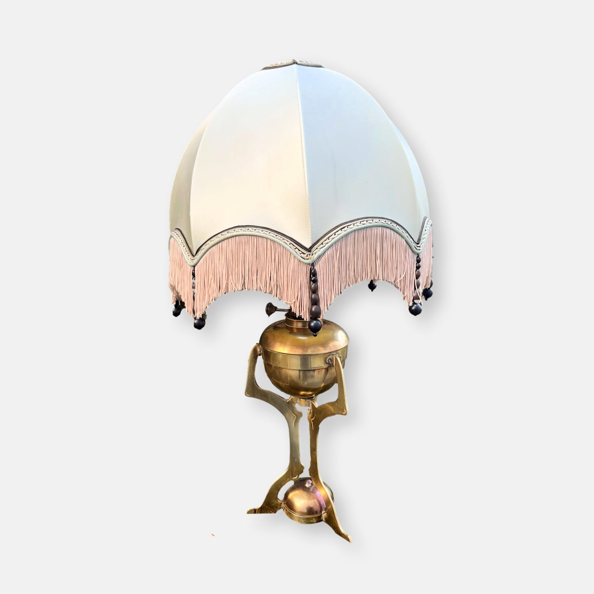 Lampe à poser jugendstil / Art Nouveau