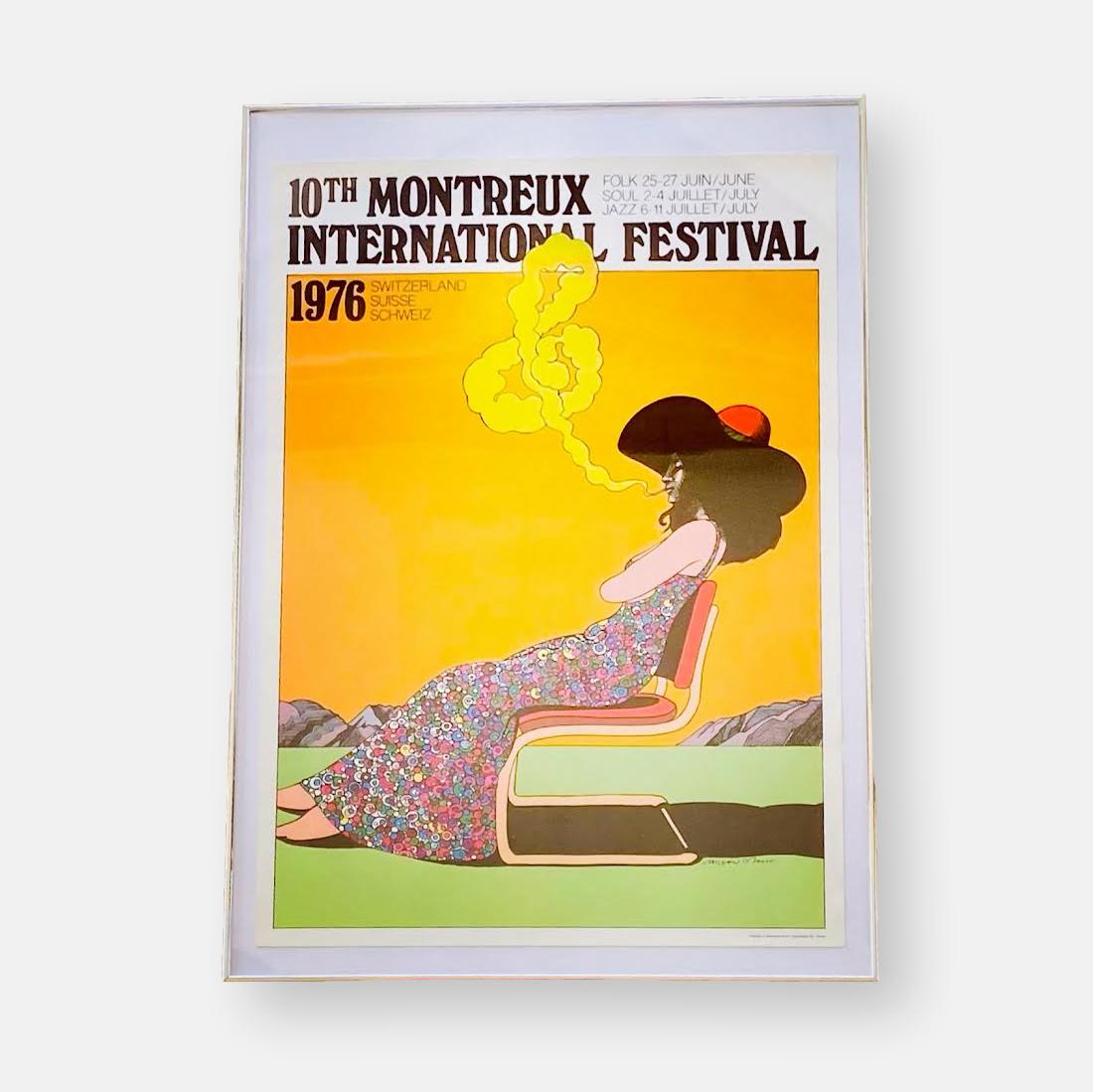 Affiche Montreux