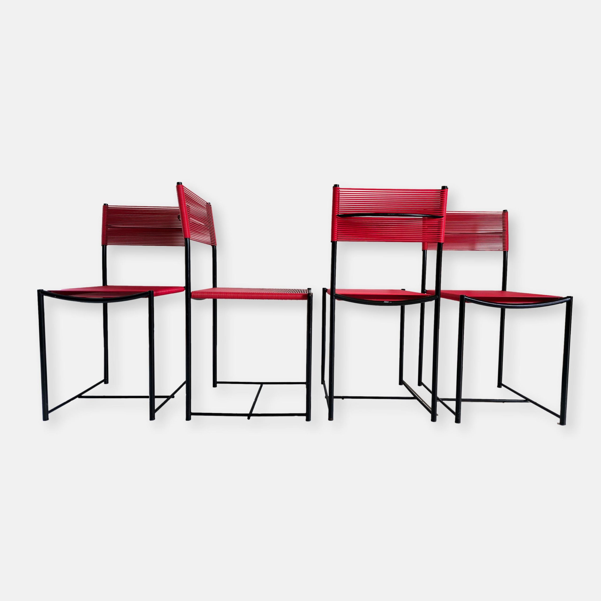 Chaises Spaghetti modèle 101 d'Alias