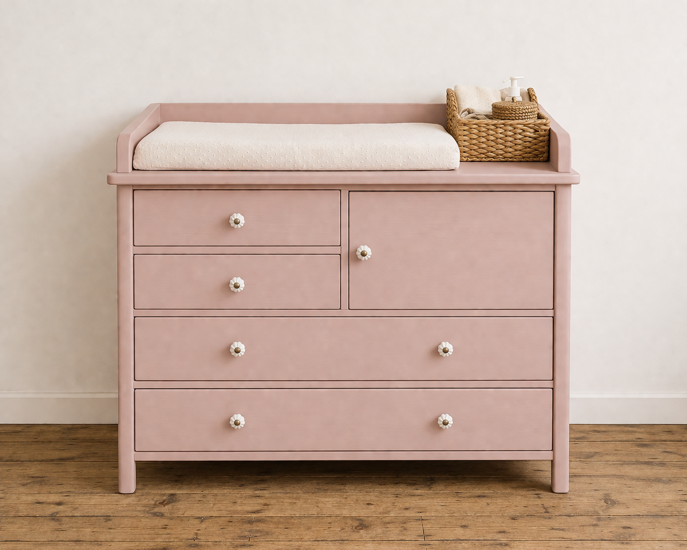 Grande commode à langer vintage – restaurée sur demande – Image 6