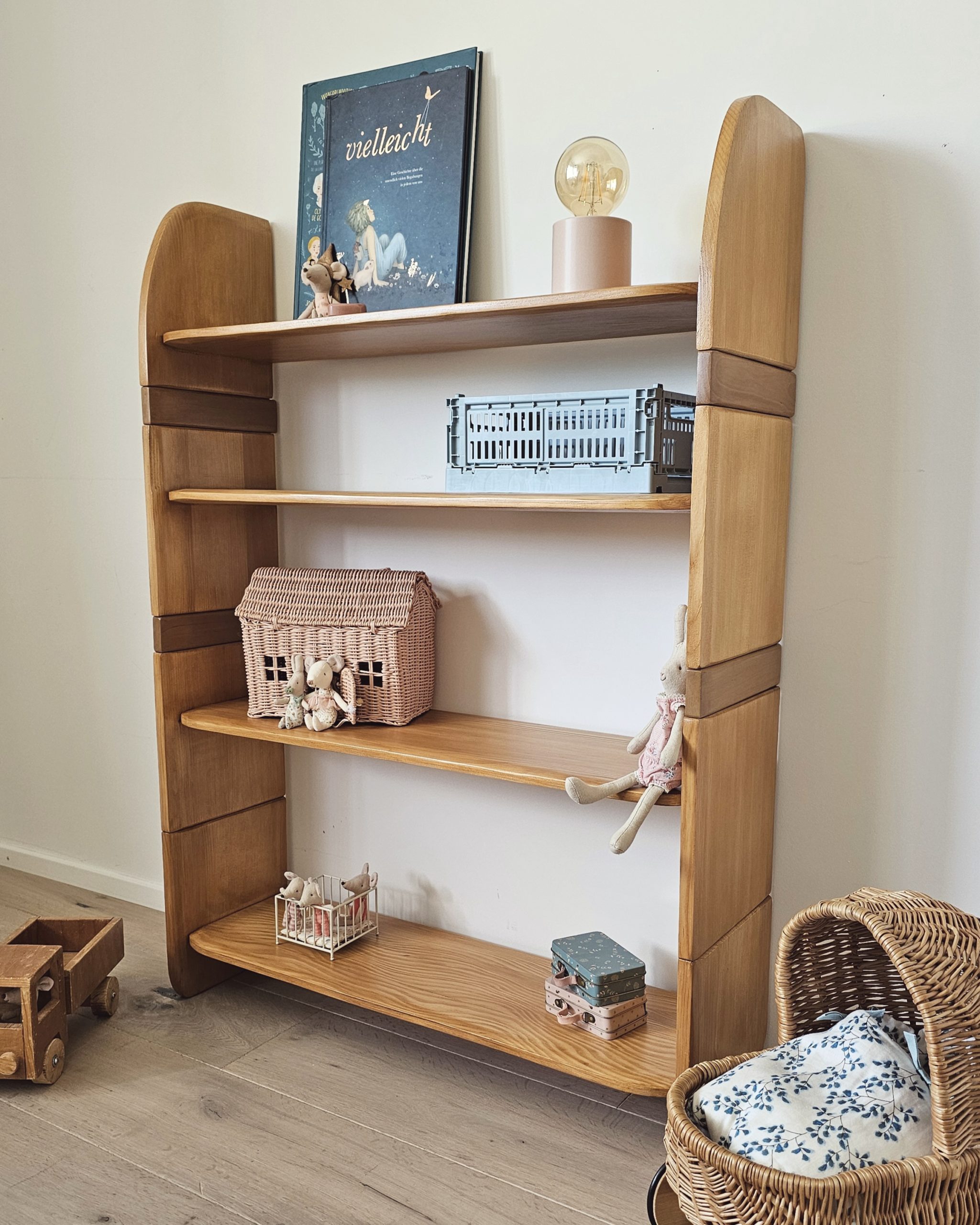 Étagère mid-century Arthur Milani restaurée – Bild 5