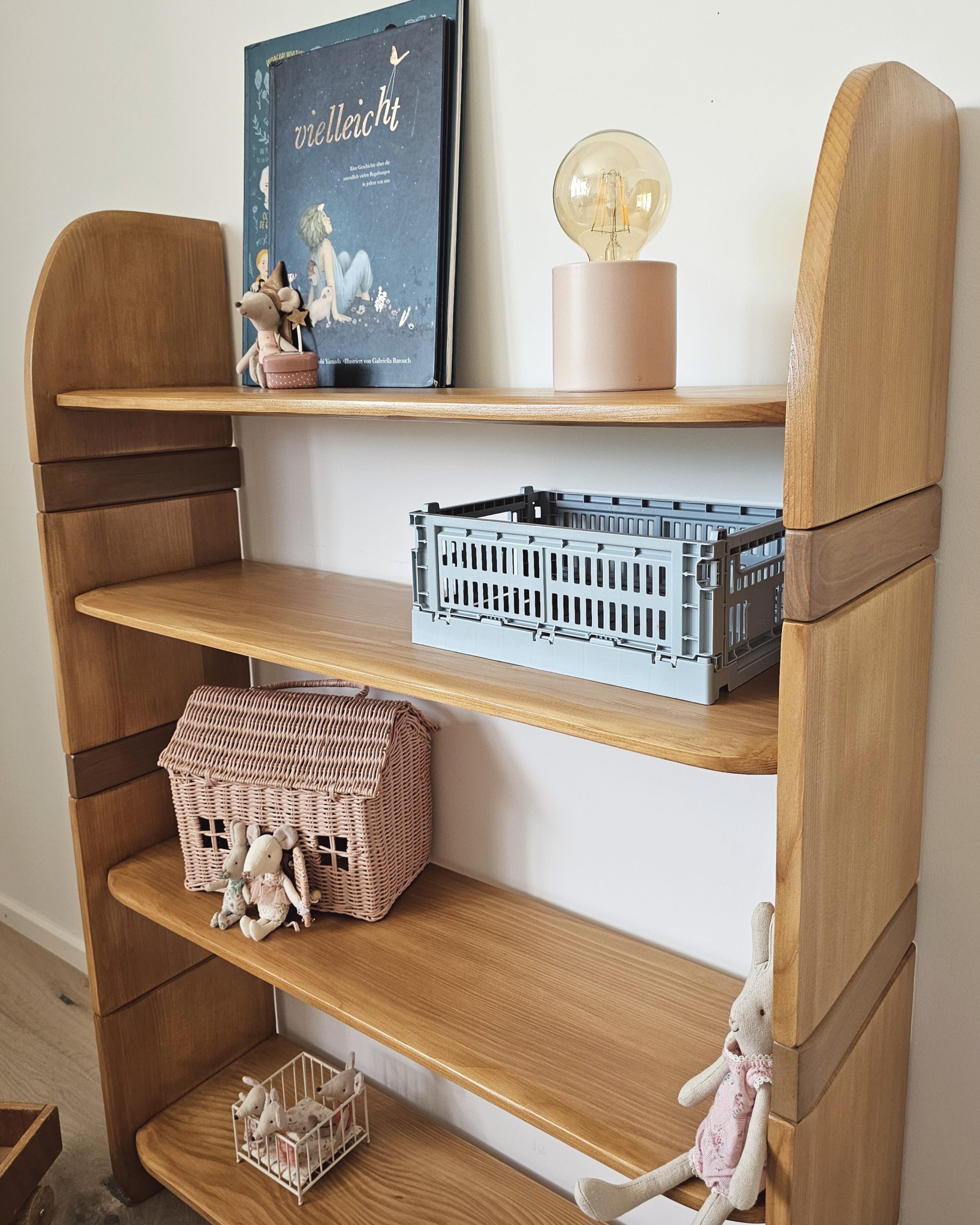 Étagère mid-century Arthur Milani restaurée – Bild 7