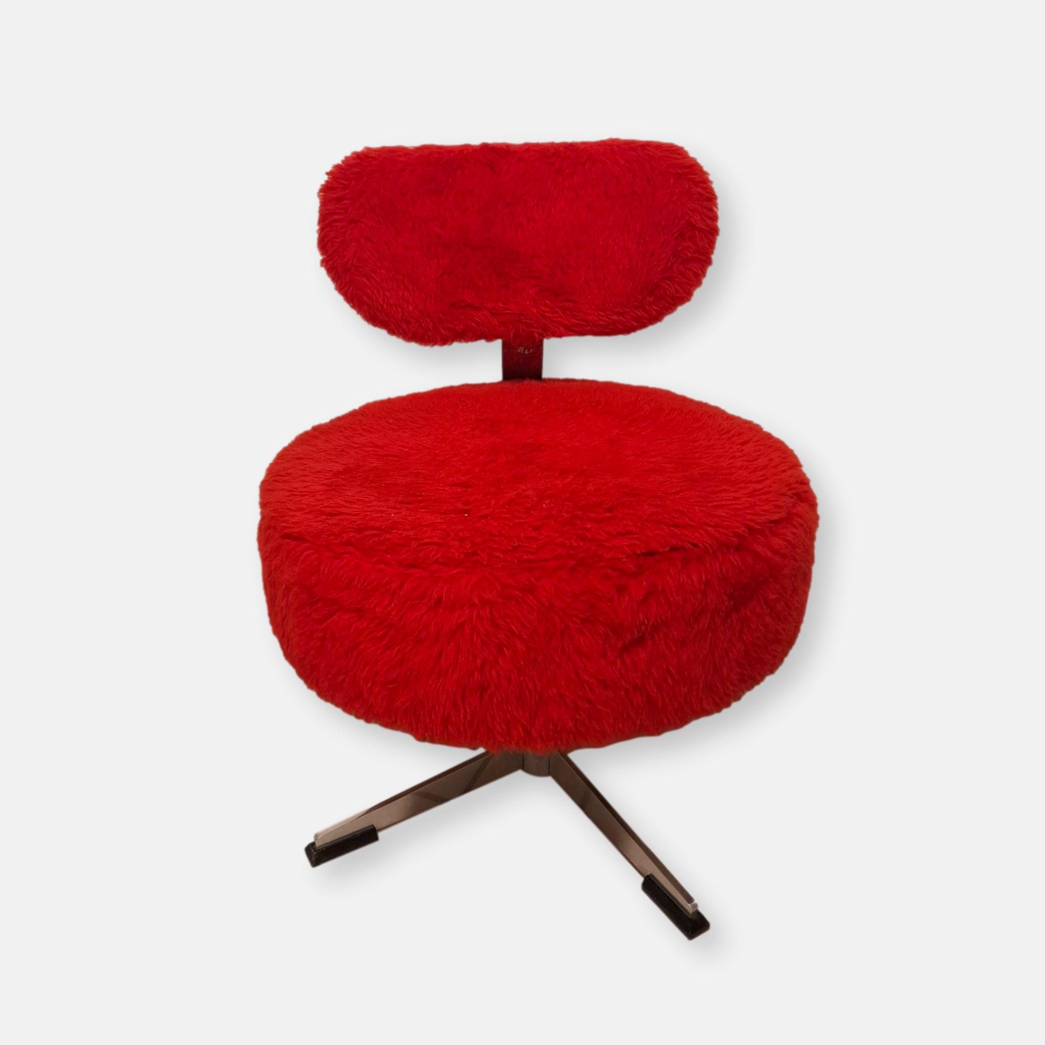 Chaise moumoute