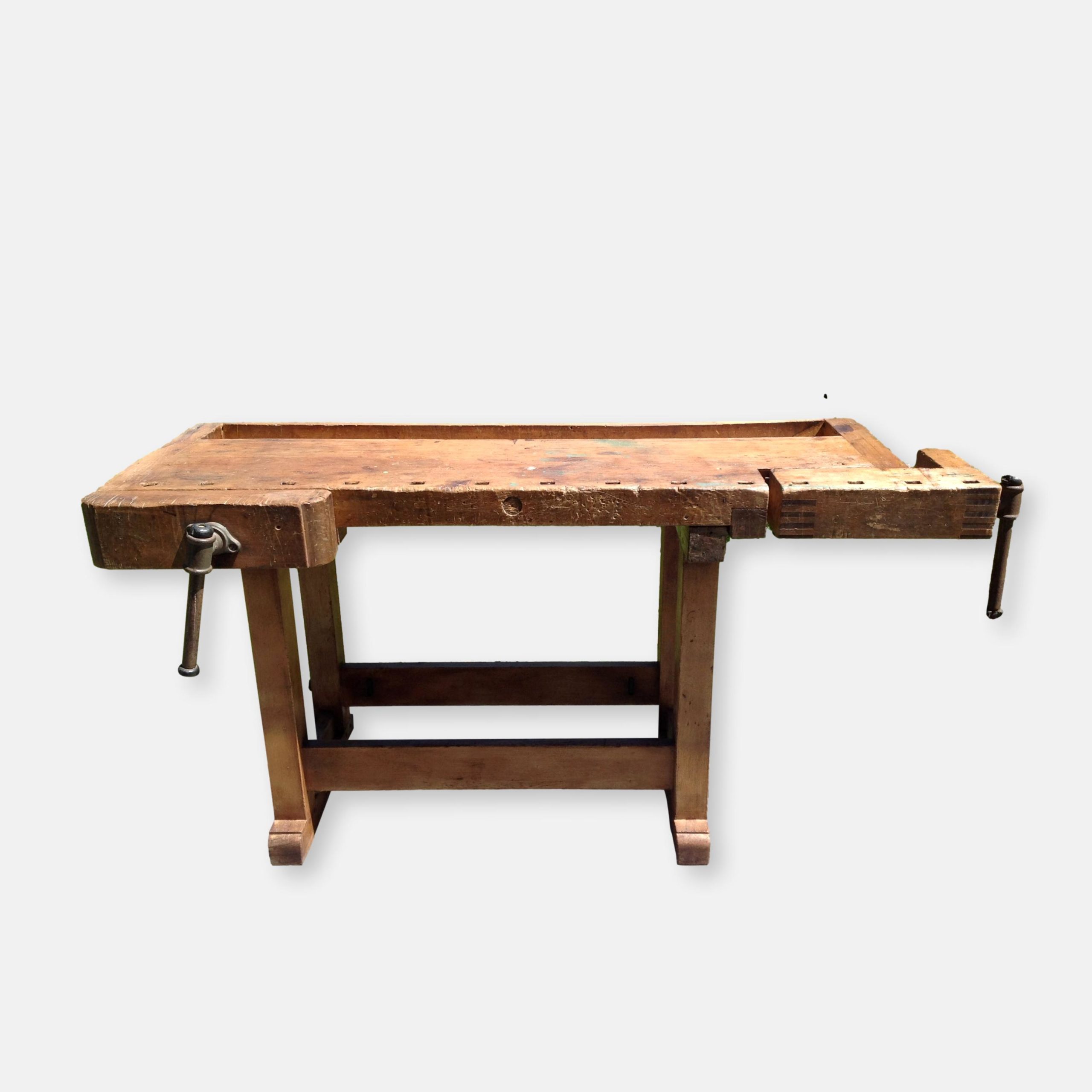 Ancien établi restauré pour intérieur