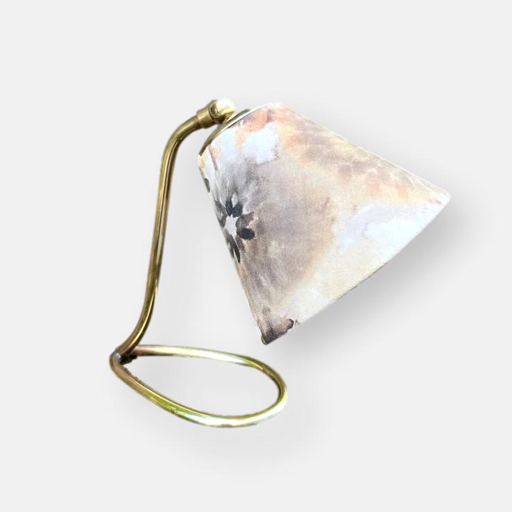 Lampe de chevet vintage en laiton