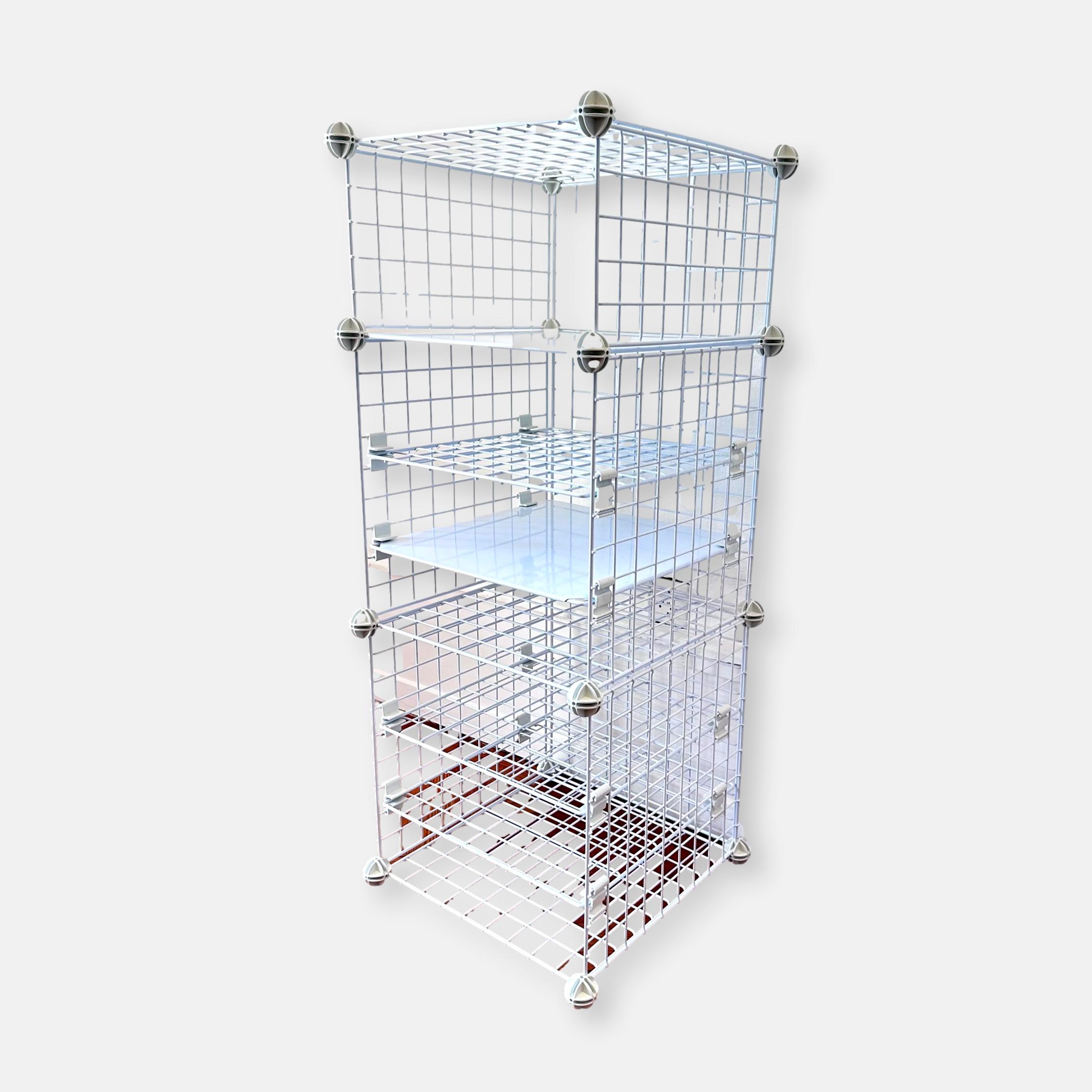 Étagère modulaire italienne vintage 1980s