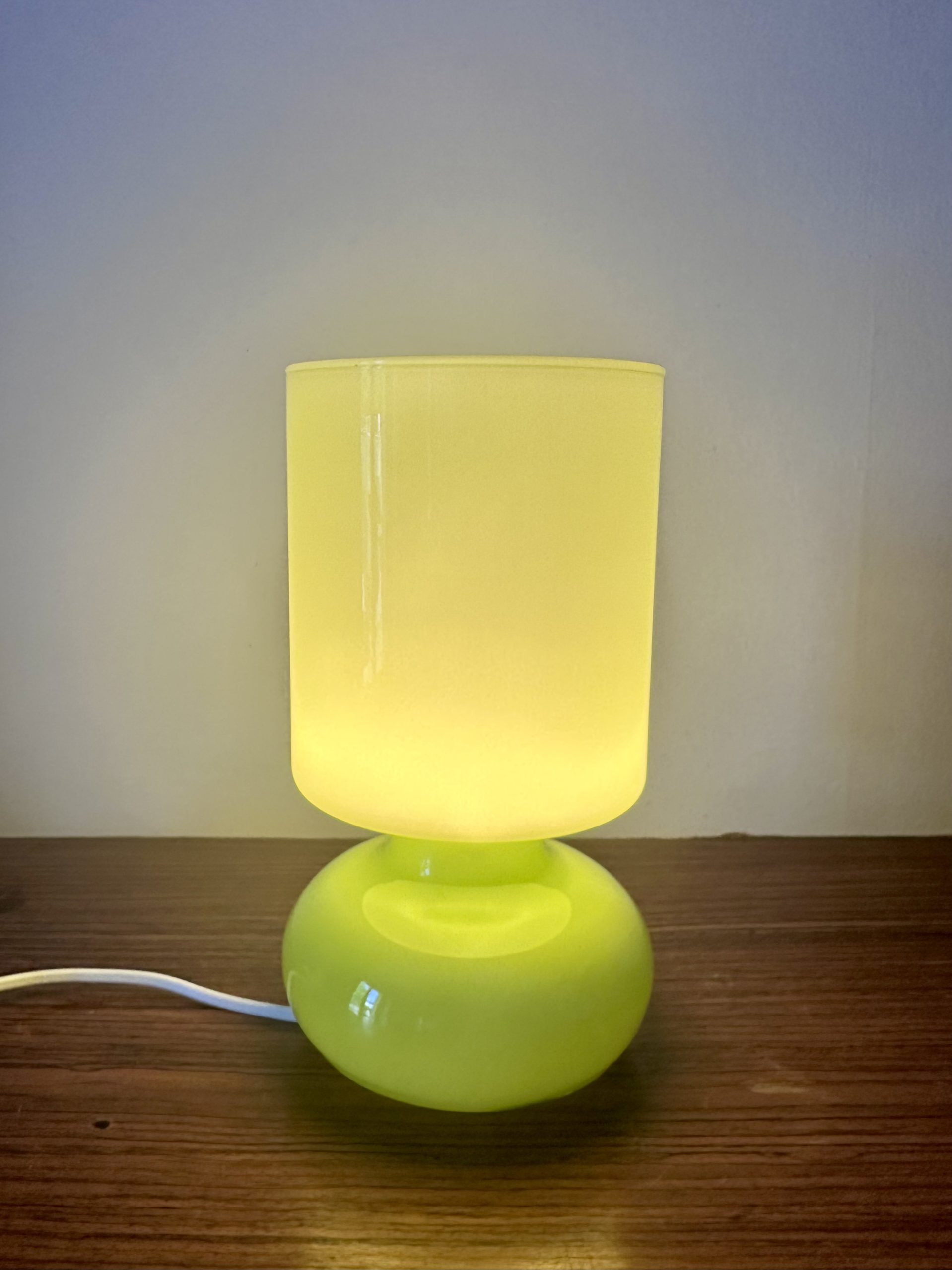 Lampe IKEA Lykta verre vert années 90 – Bild 2