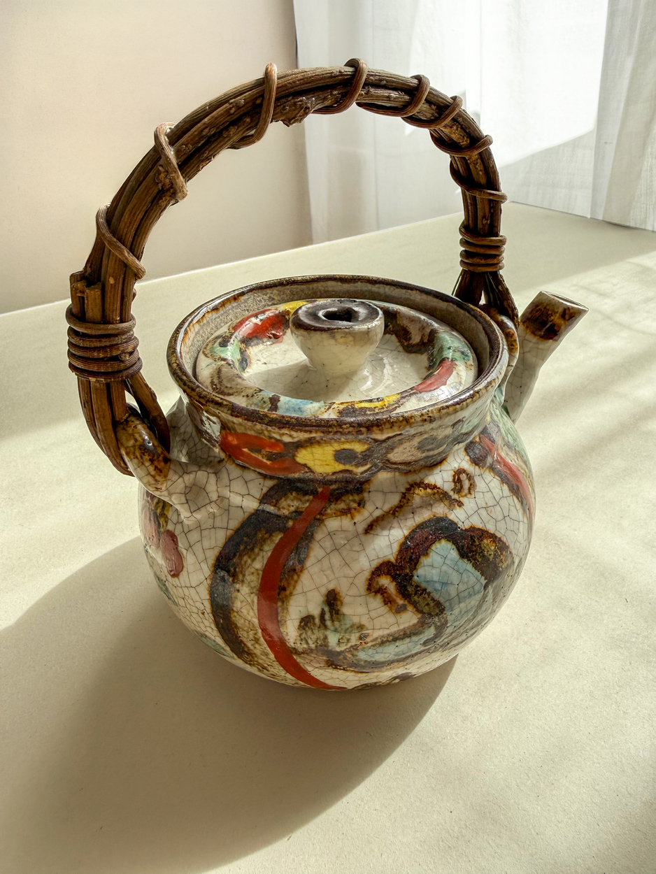 Grande théière de style Ogata Kenzan, Japon – Image 5