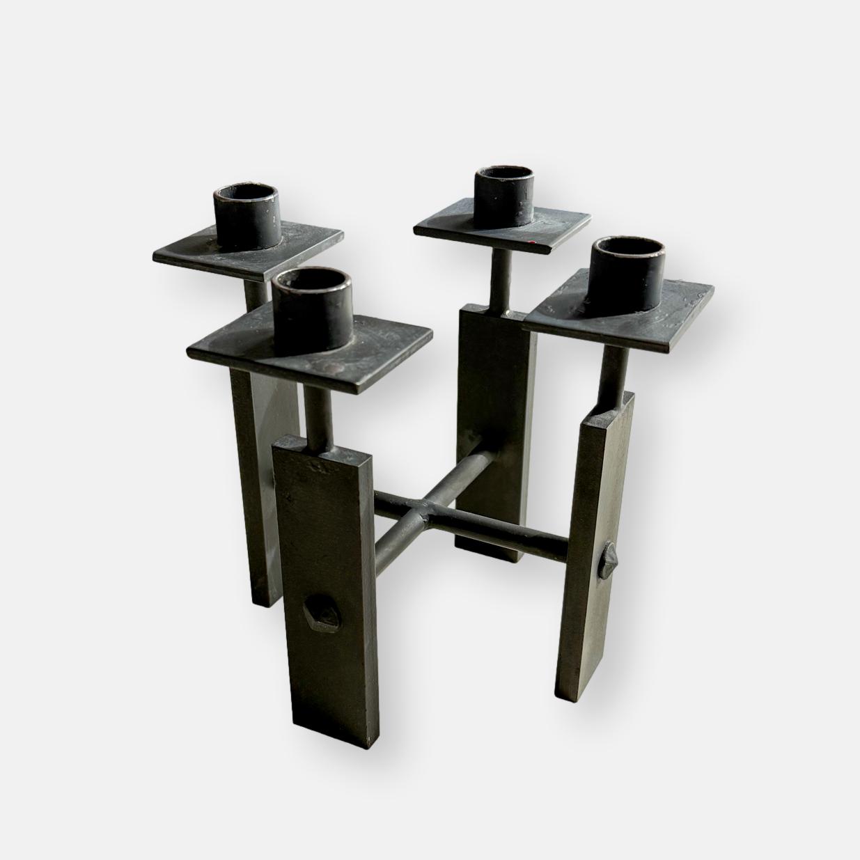 Chandelier de style « brutaliste » des années 60