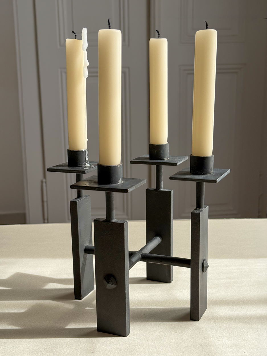 Chandelier de style « brutaliste » des années 60 – Image 3