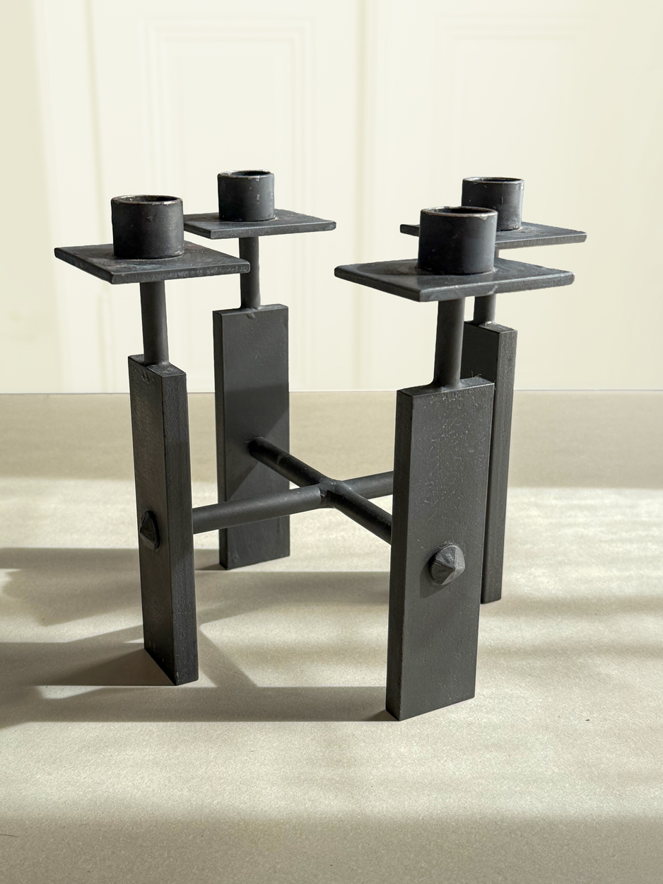 Chandelier de style « brutaliste » des années 60 – Image 4