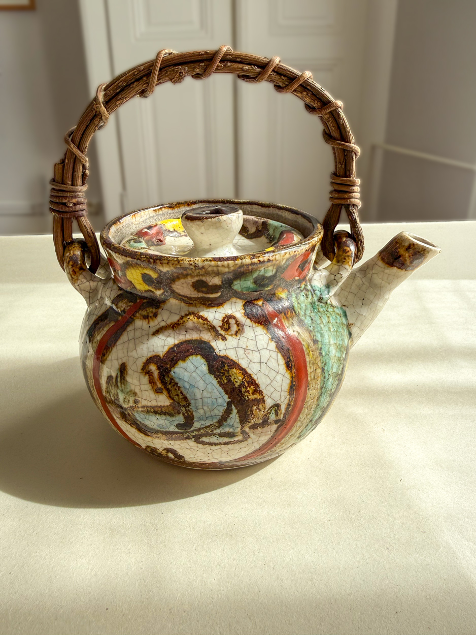 Grande théière de style Ogata Kenzan, Japon – Image 4