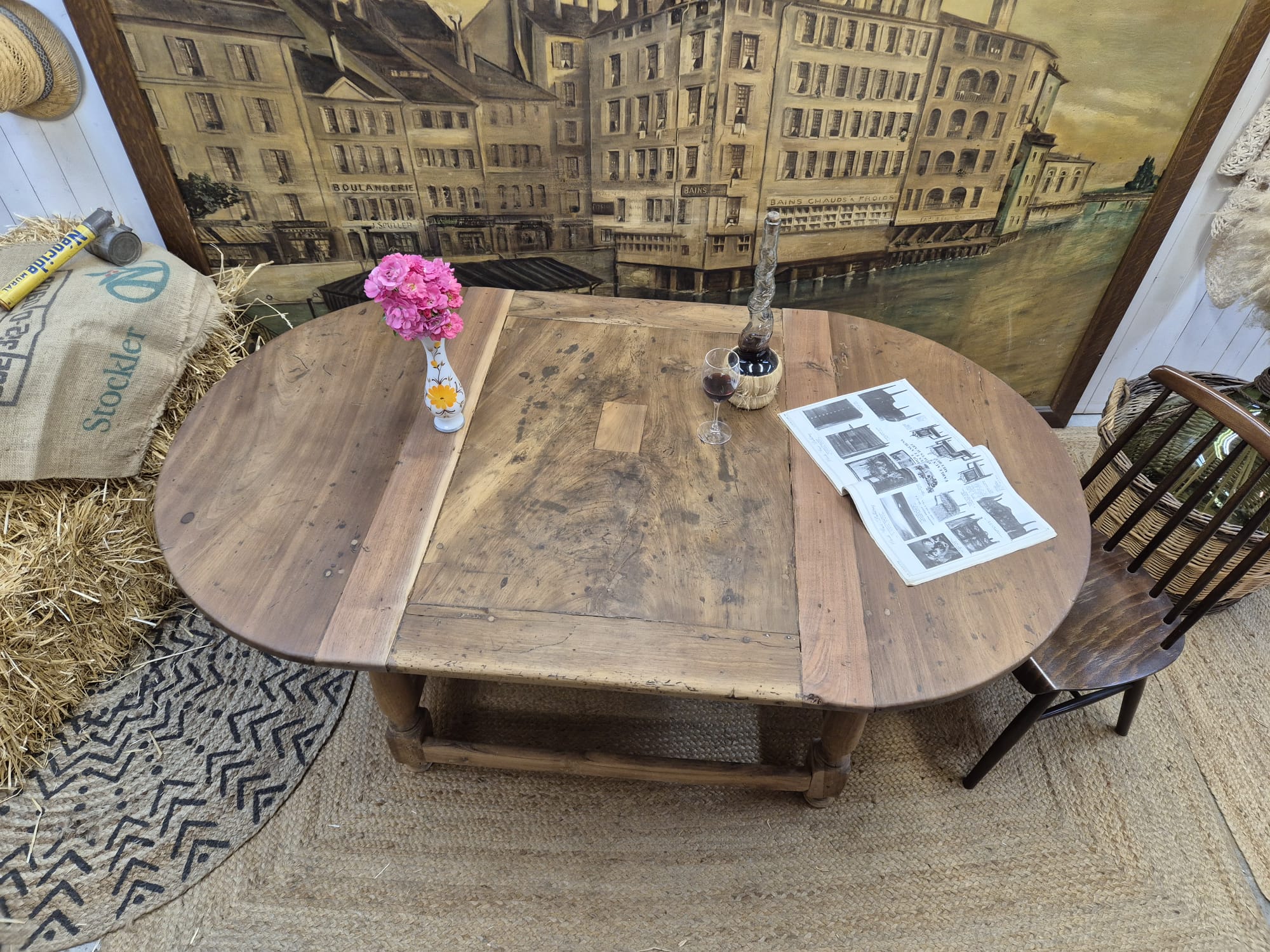 Ancienne table de ferme – Image 4