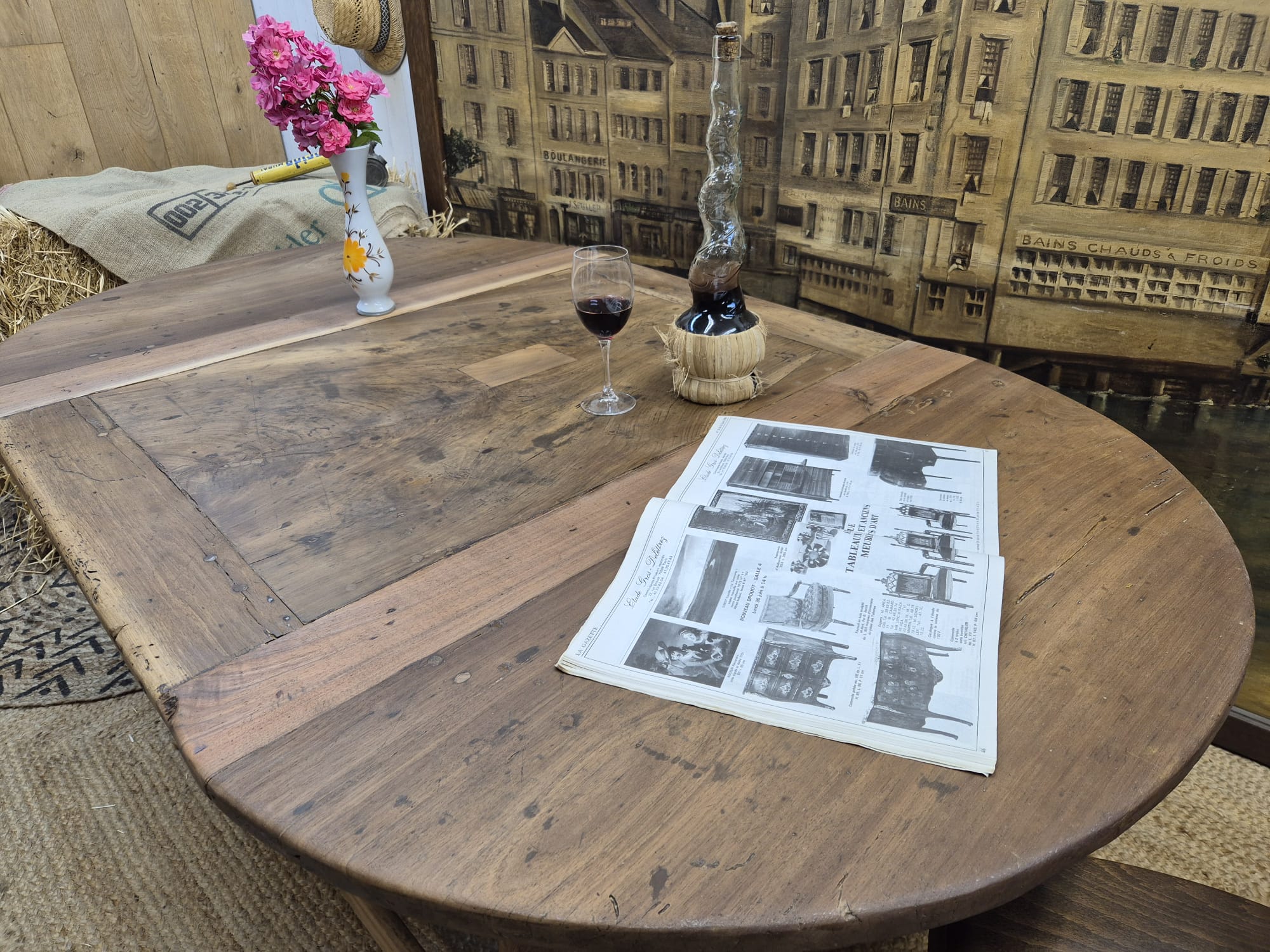 Ancienne table de ferme – Image 6
