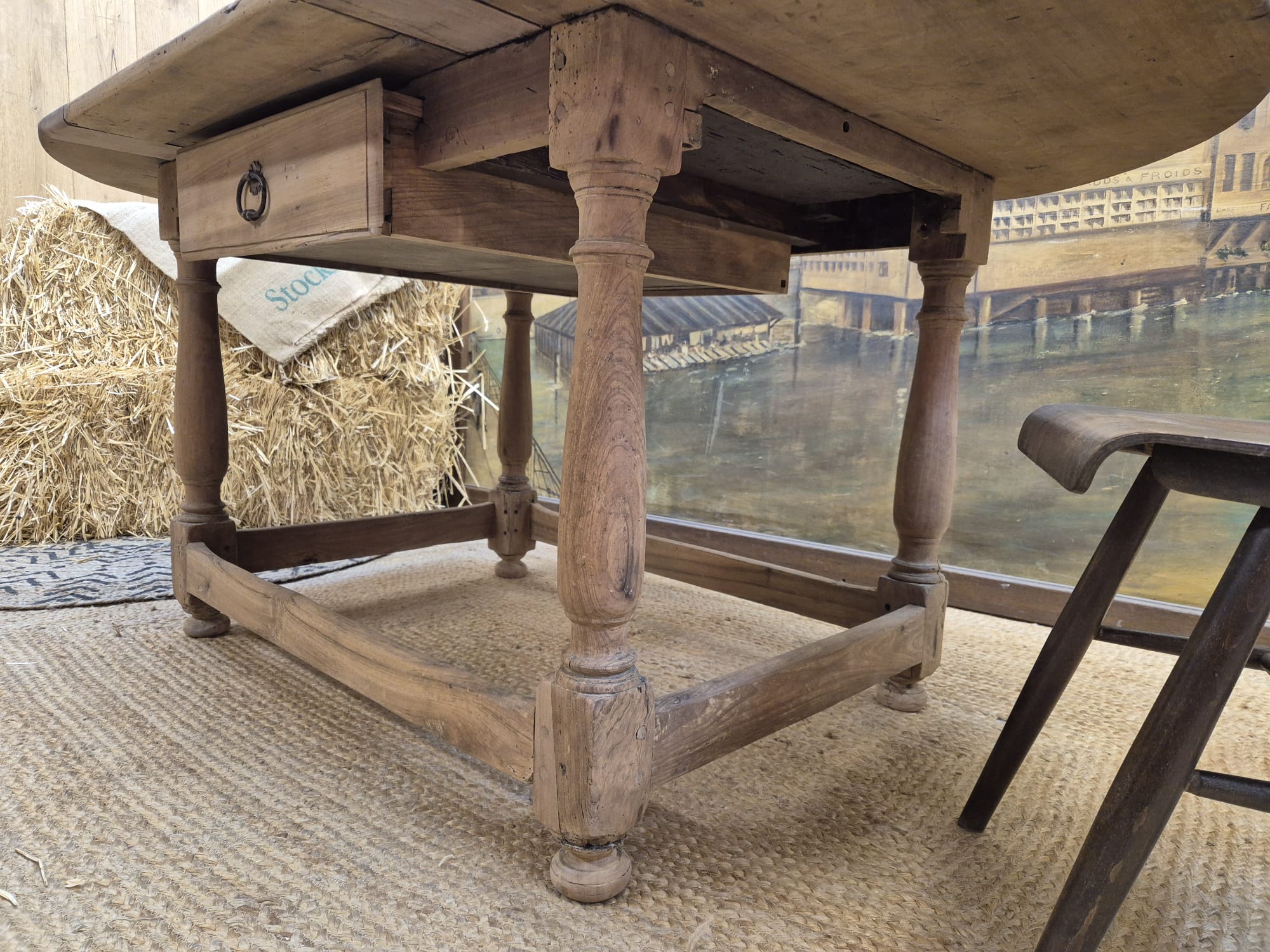 Ancienne table de ferme – Image 5