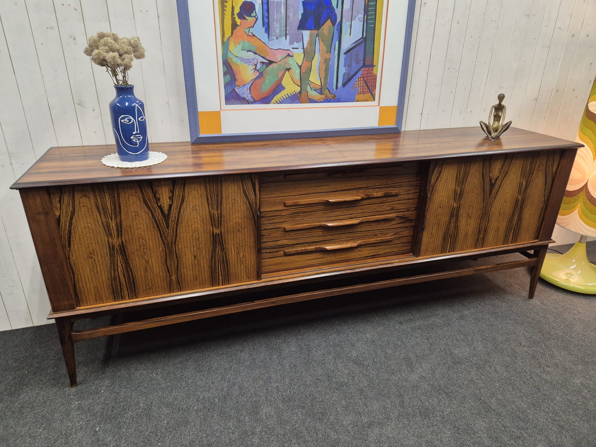 Enfilade scandinave palissandre – Bild 3