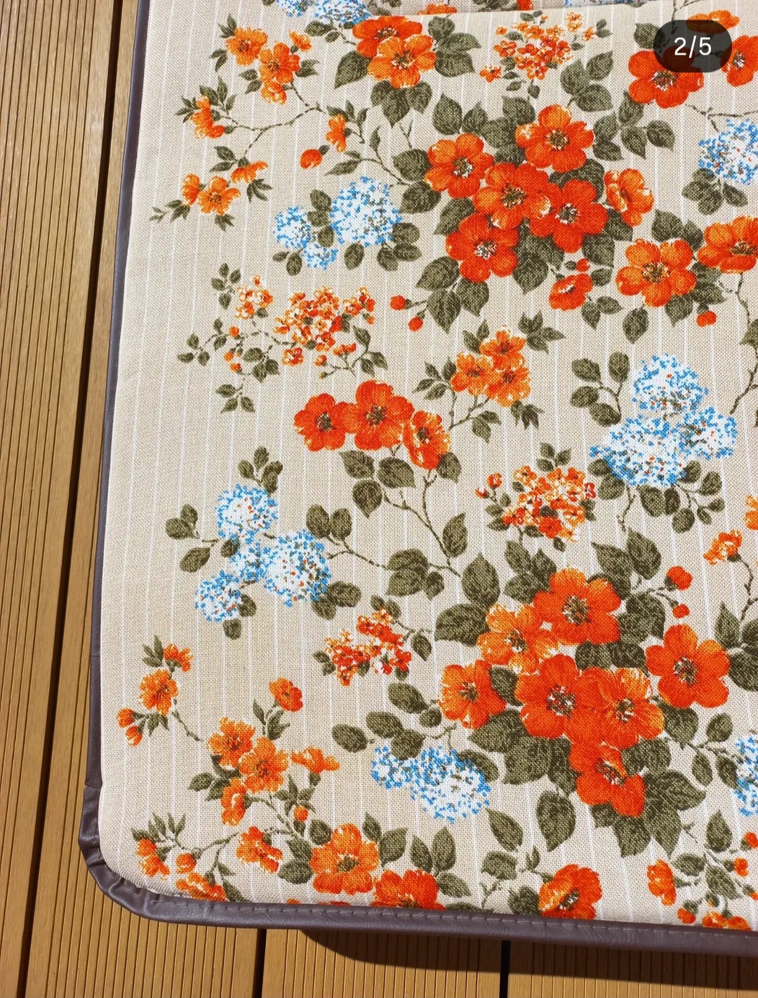 Chaise longue à fleurs – Bild 4