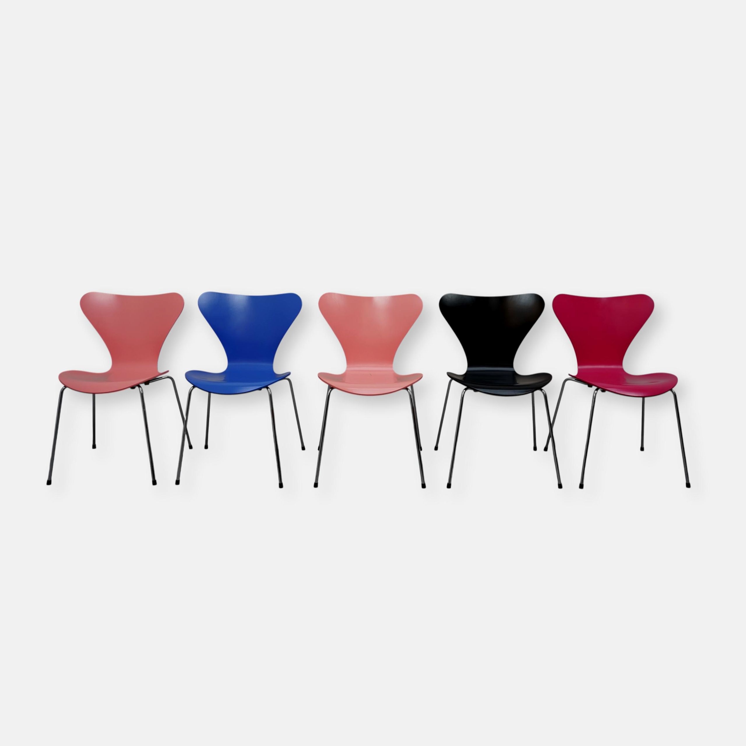 Série de 5 chaises Fritz Hansen
