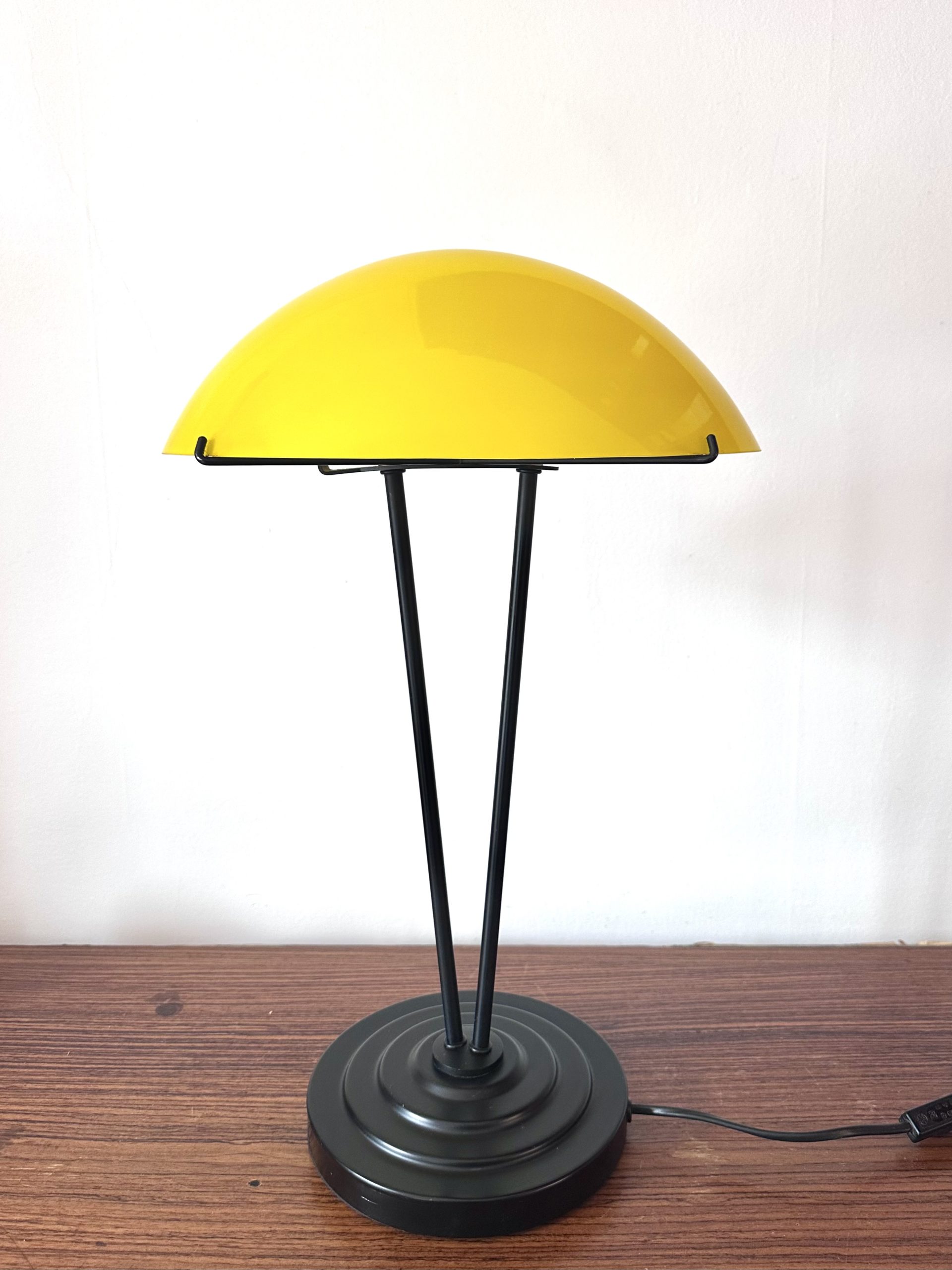 Lampe IKEA Kupol 1995 vintage jaune – Bild 2