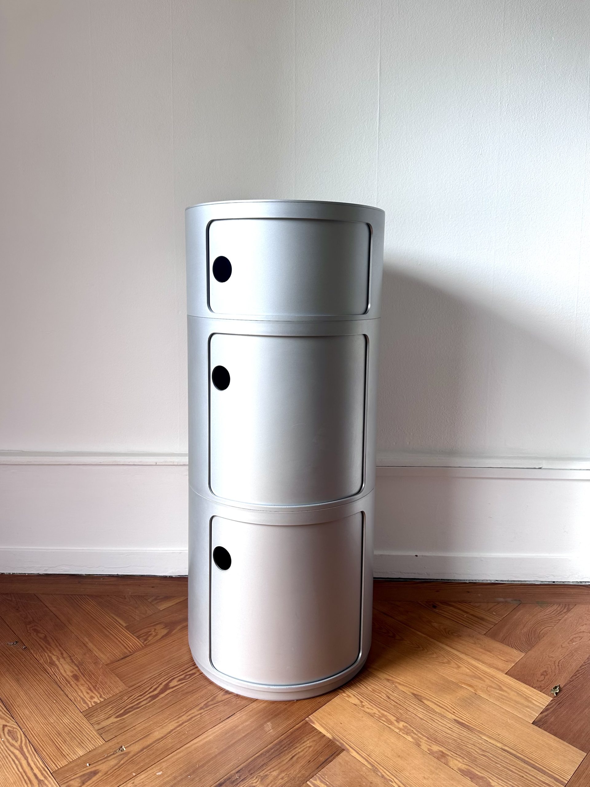 Componibili Big argent Kartell, Anna Castelli 1969 – Bild 2