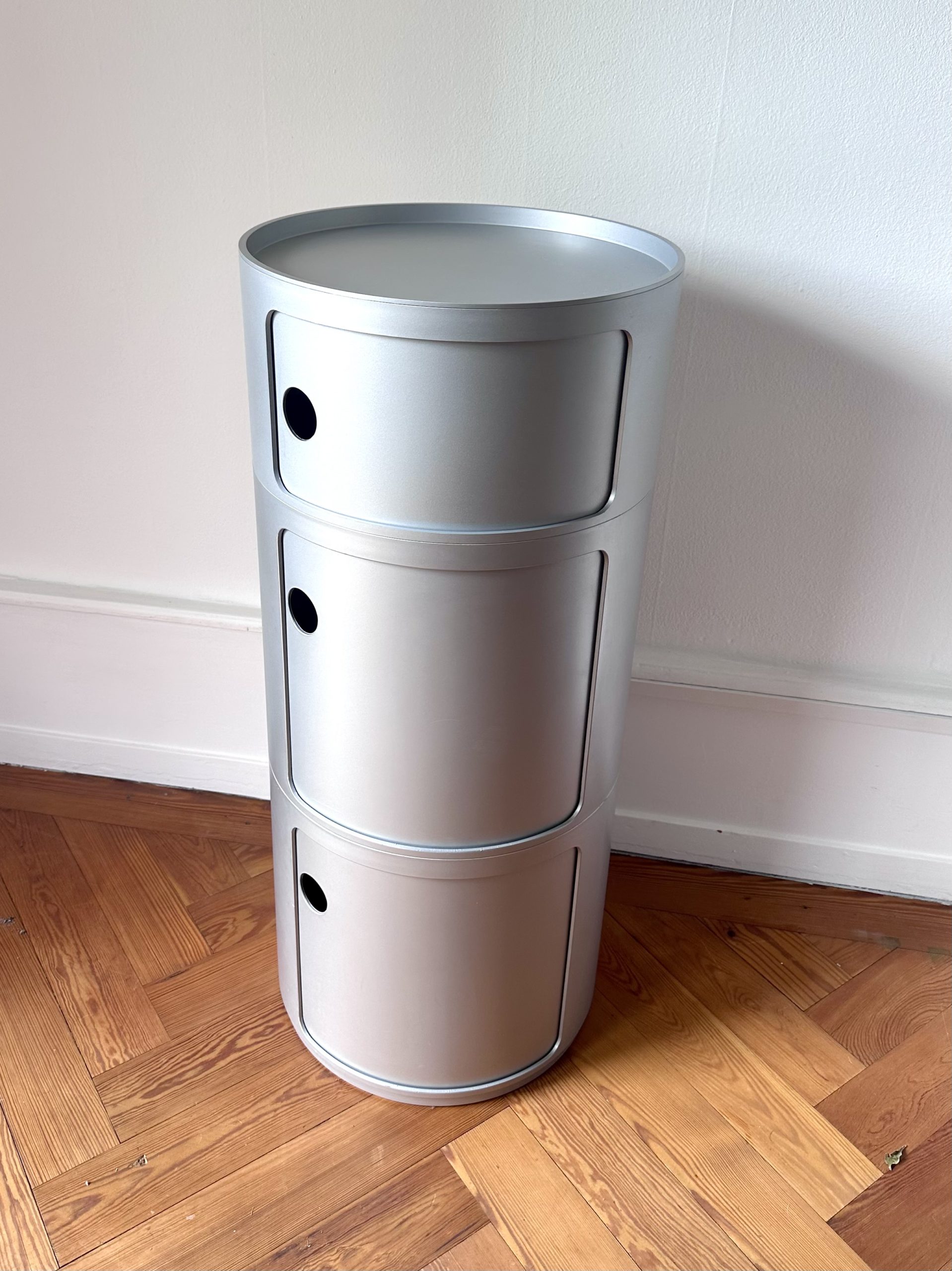 Componibili Big argent Kartell, Anna Castelli 1969 – Bild 3