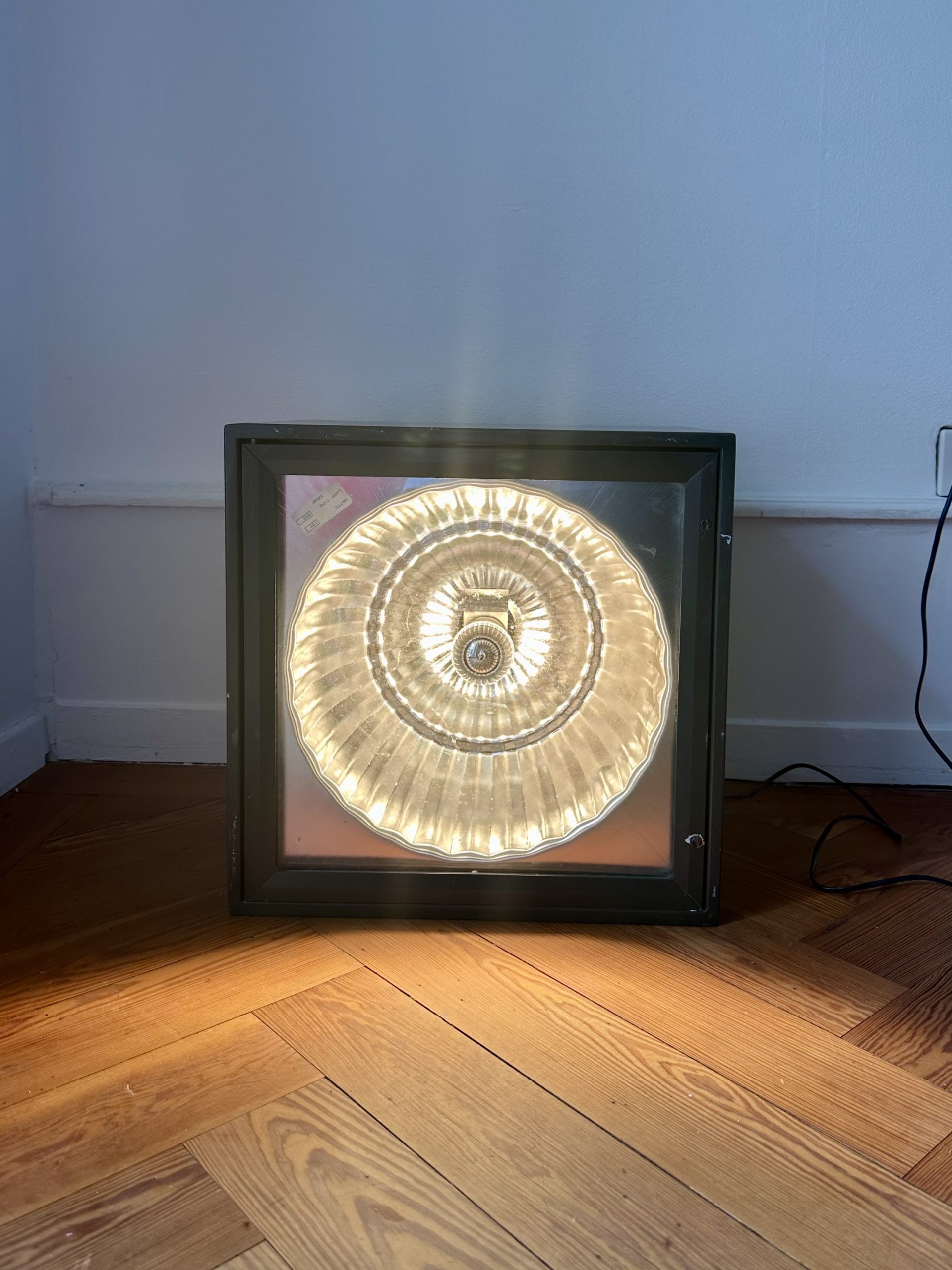 Grande lampe industrielle vintage vers 1970 – Bild 4