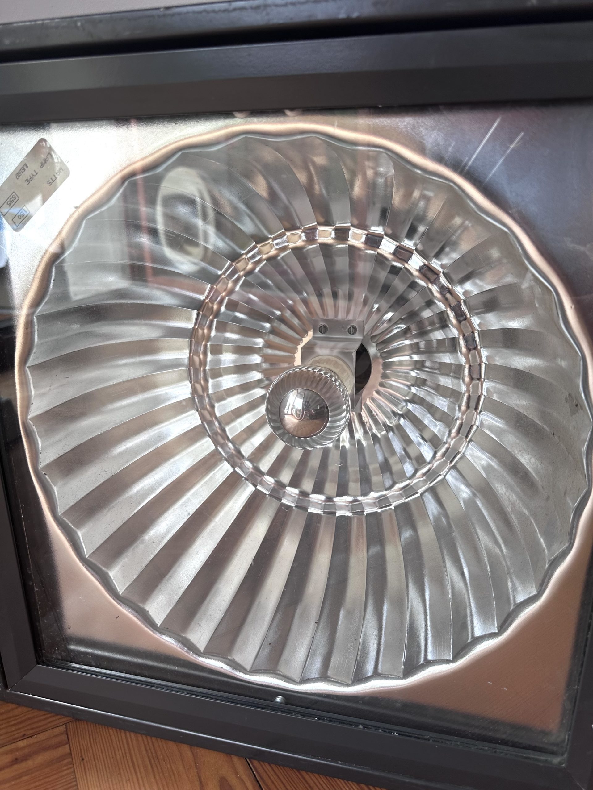 Grande lampe industrielle vintage vers 1970 – Bild 8