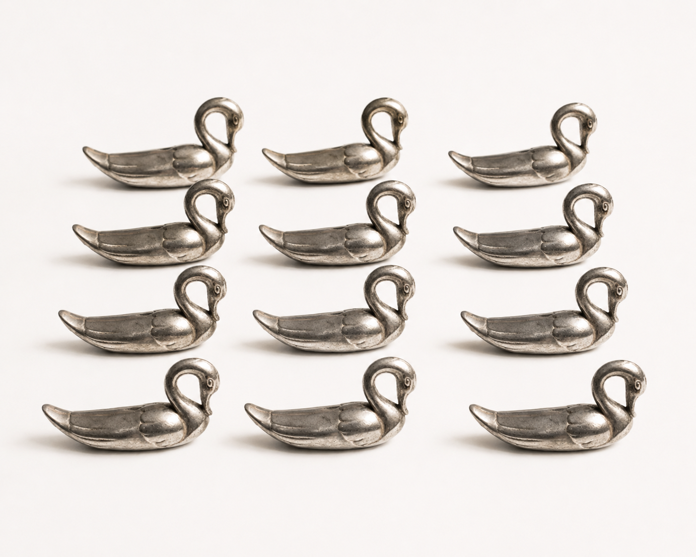 Série de 12 porte-couteaux cygnes – Bild 2