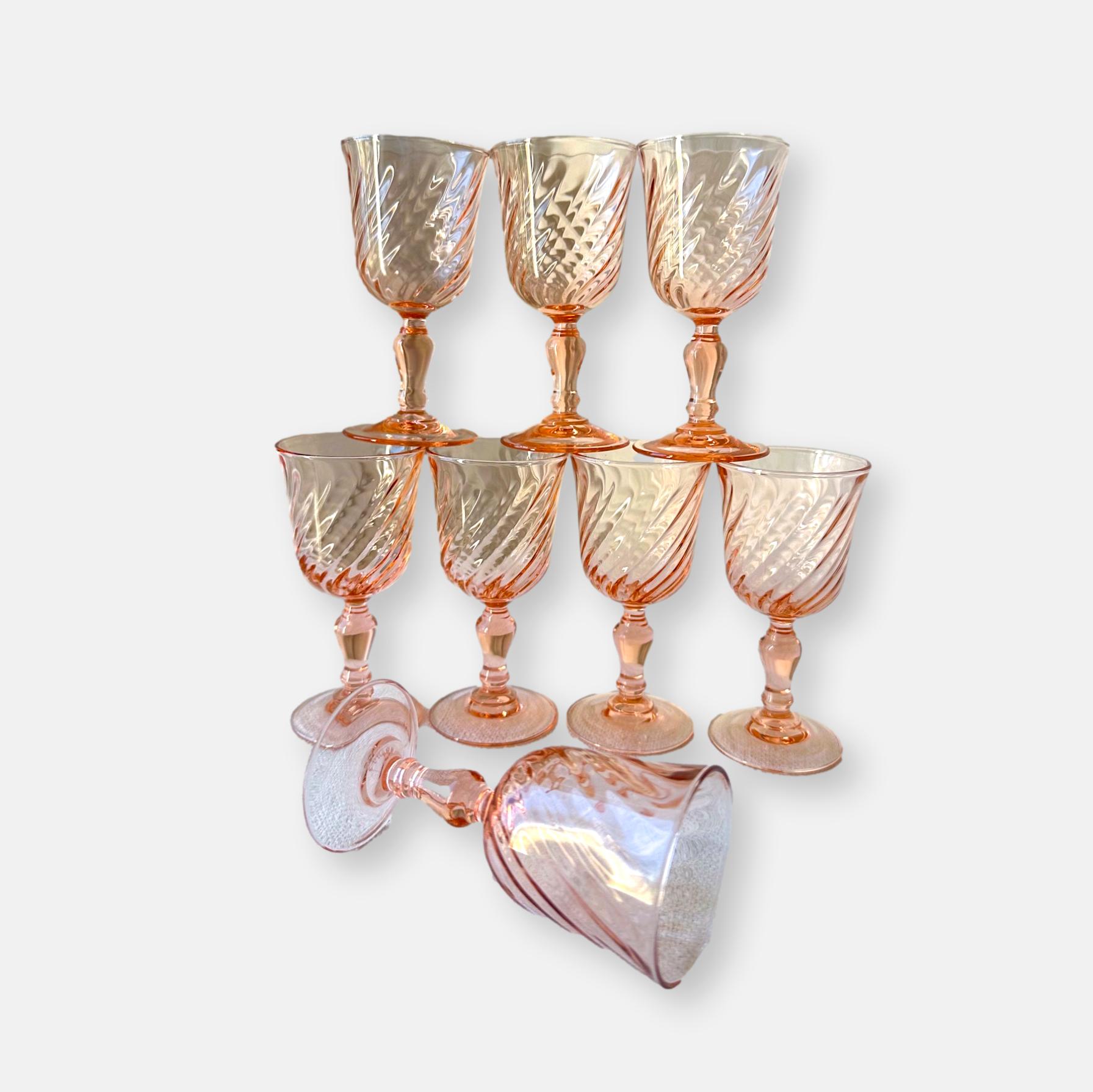 Lot de 8 verres à digestif Rosaline Arcoroc Luminarc