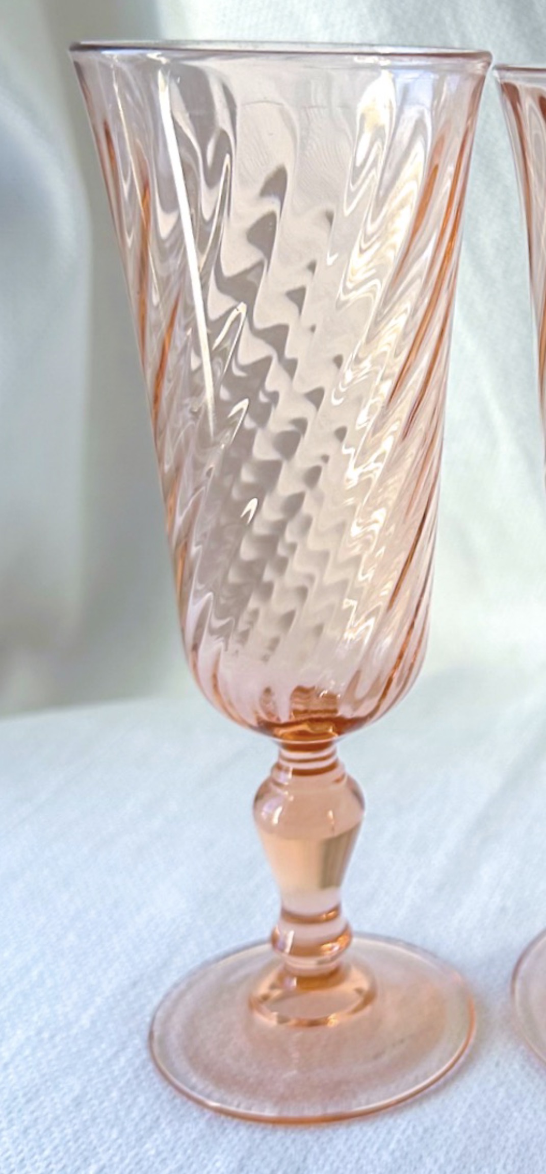 Lot de 11 flûtes à Champagne Rosaline Arcoroc Luminarc – Image 3