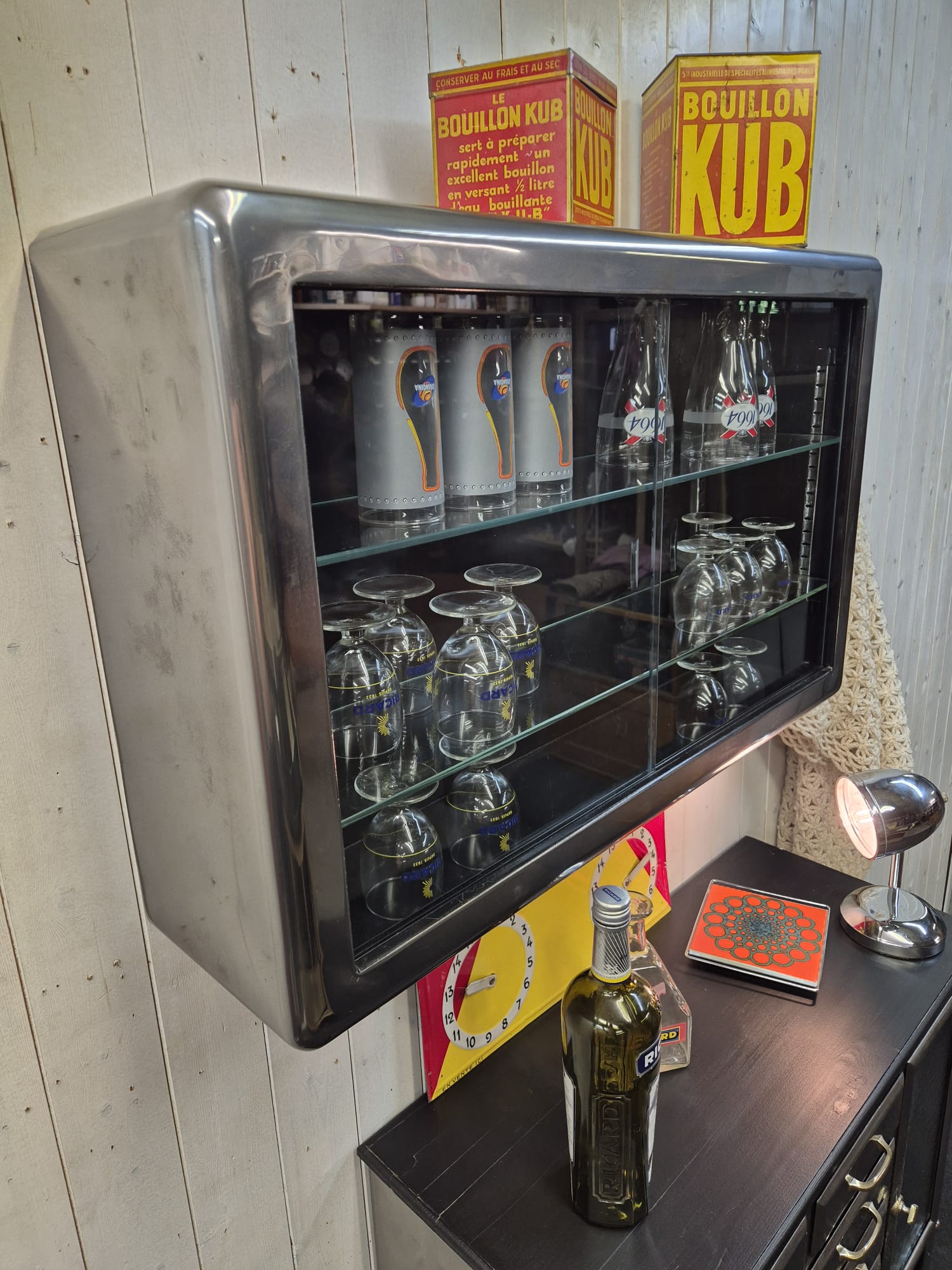 Ancienne vitrine à pharmacie – Image 6