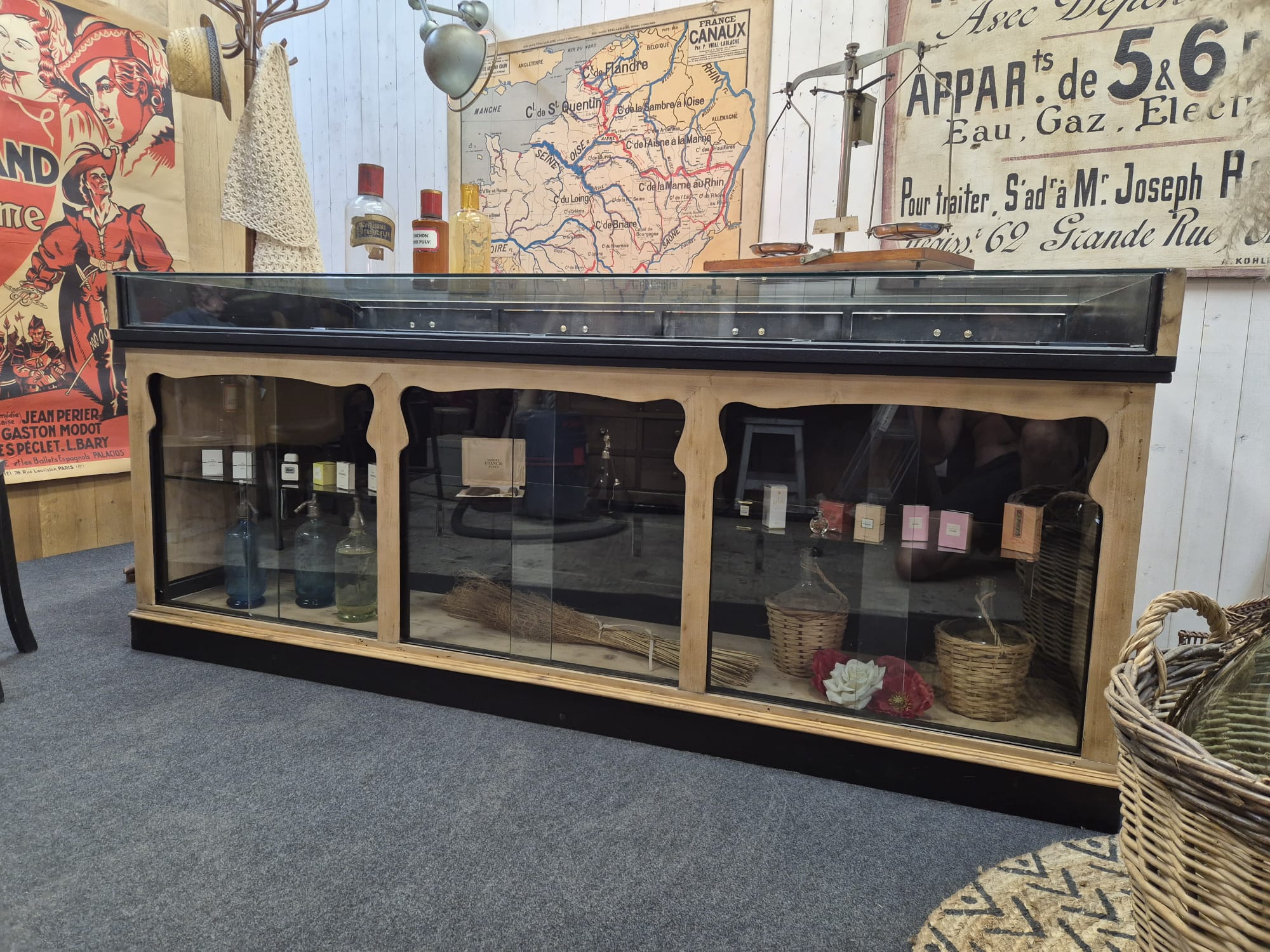 Ancienne vitrine comptoir de bijouterie – Image 5