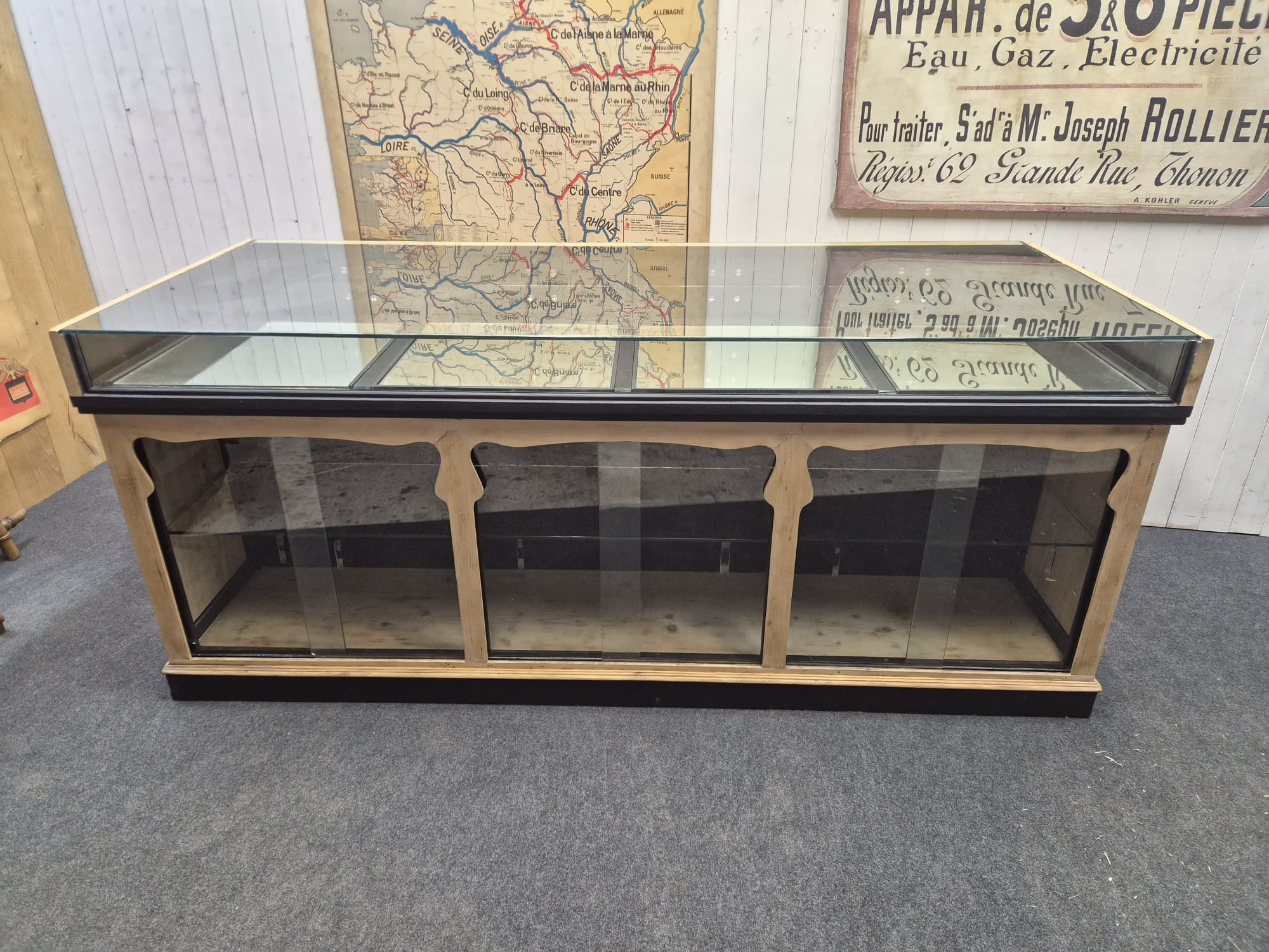 Ancienne vitrine comptoir de bijouterie – Image 2