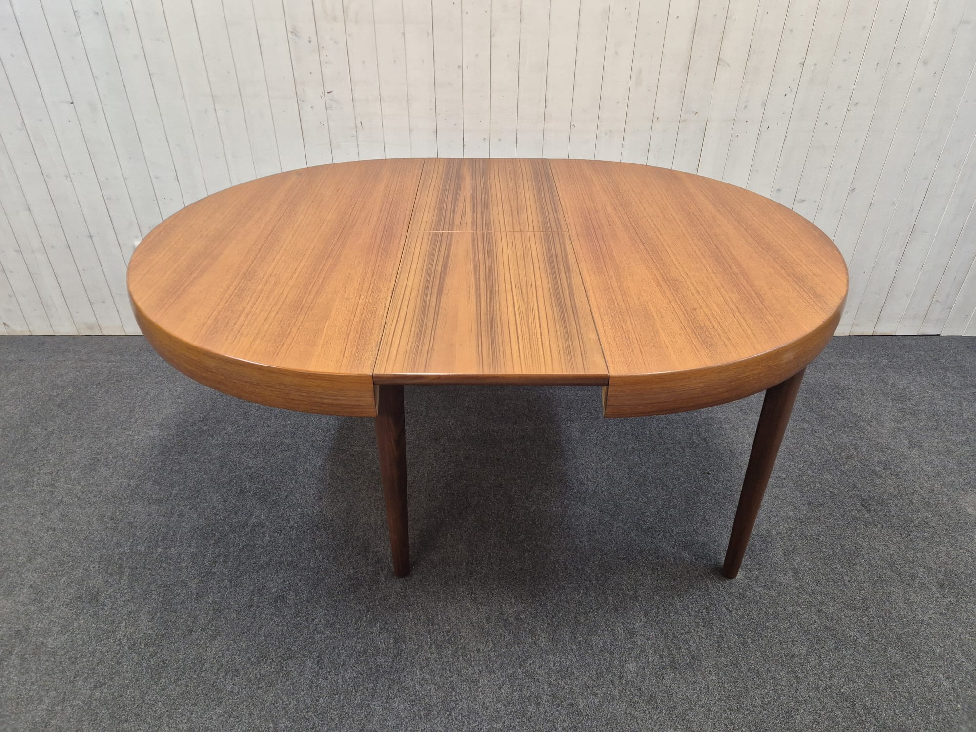Table scandinave vintage double rallonge papillon – Bild 11