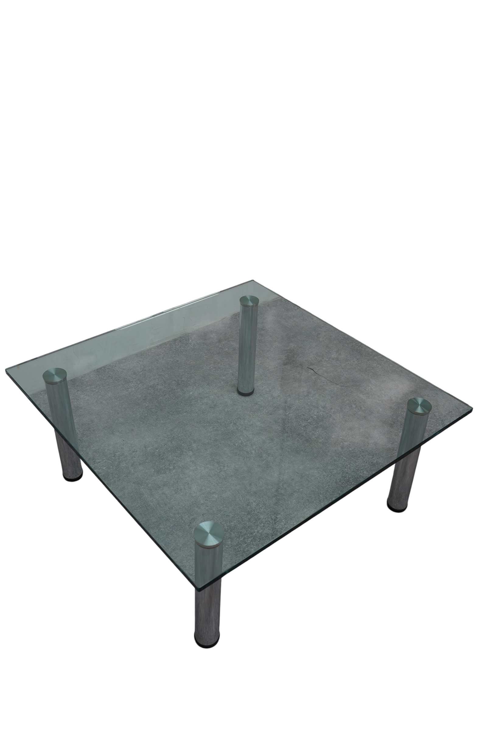 Table basse carrée attribuée à Zanotta – Image 2