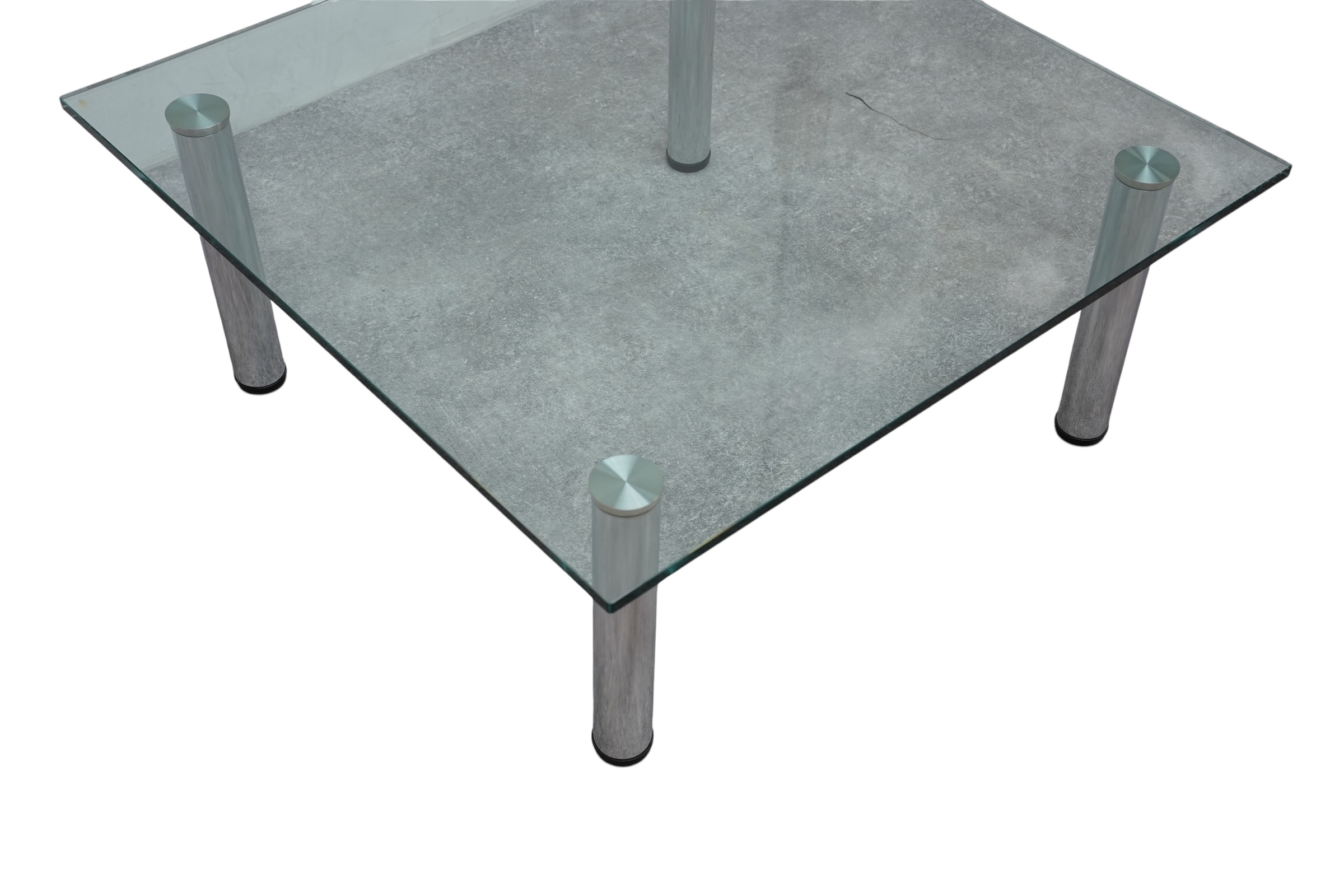 Table basse carrée attribuée à Zanotta – Image 13