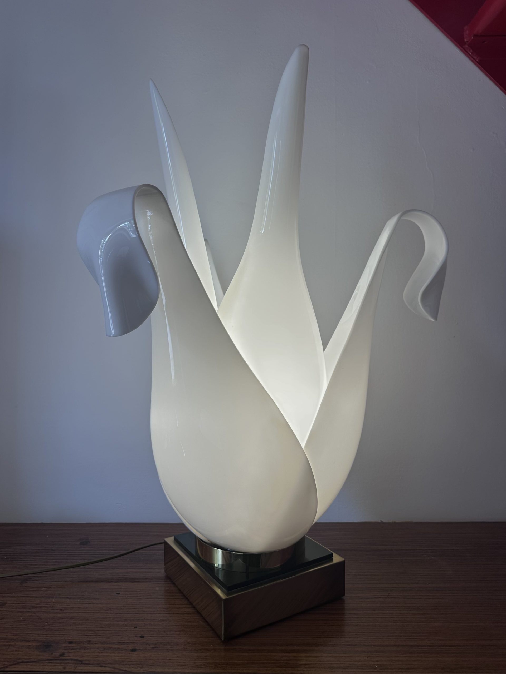 Grande lampe Tulipe, Maison Rougier, 1970 – Bild 7