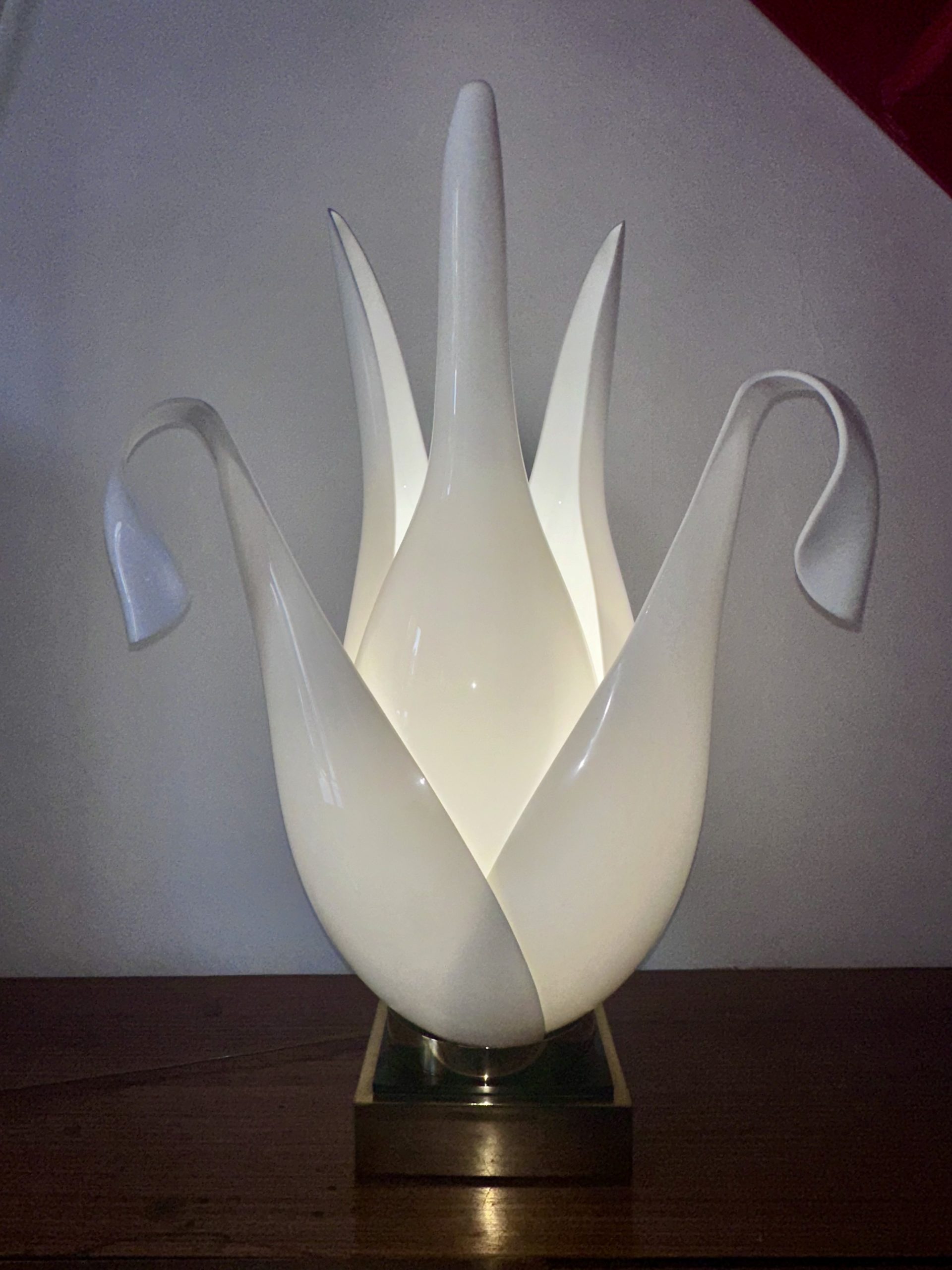 Grande lampe Tulipe, Maison Rougier, 1970 – Bild 3
