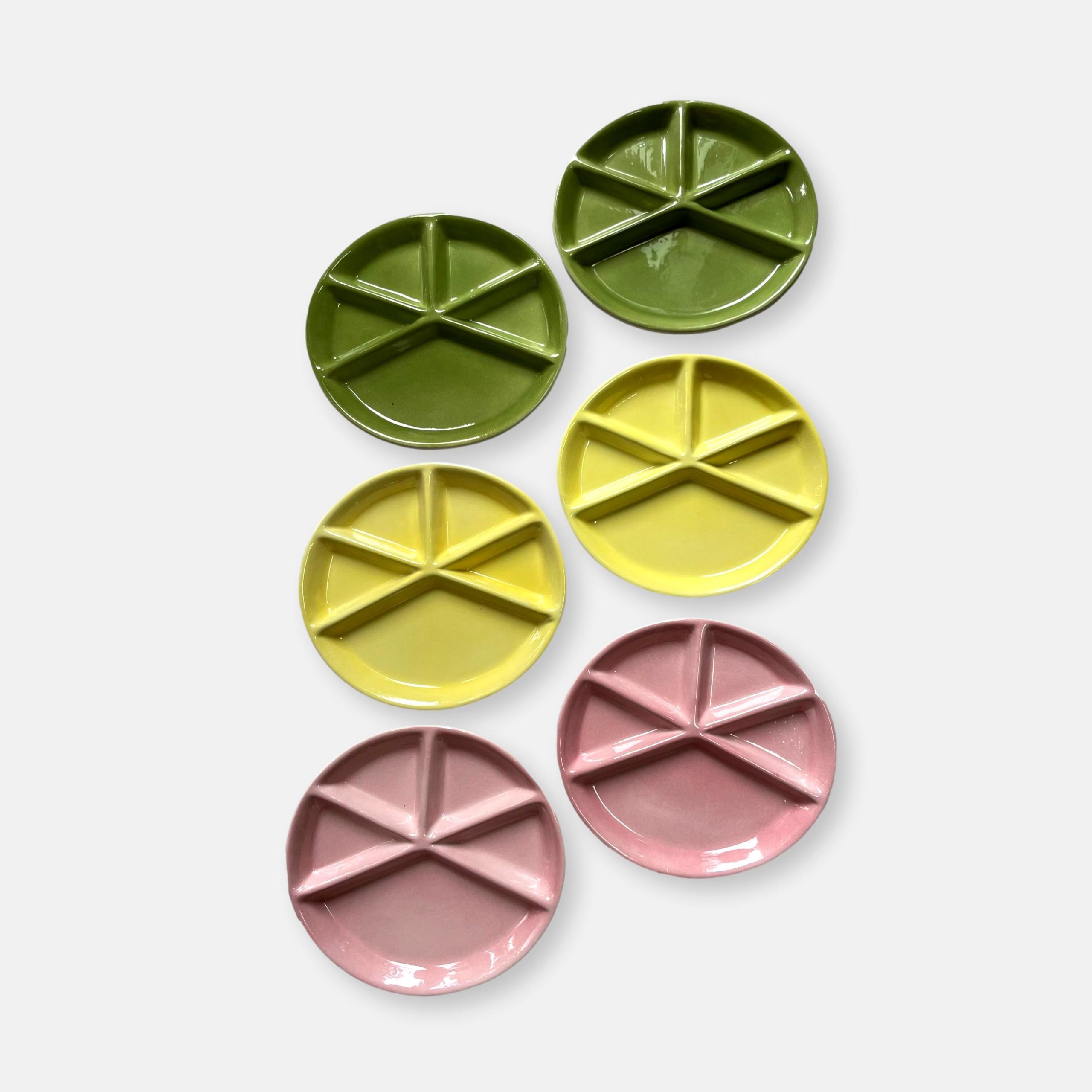 6 assiettes en faïence - Made in Italy