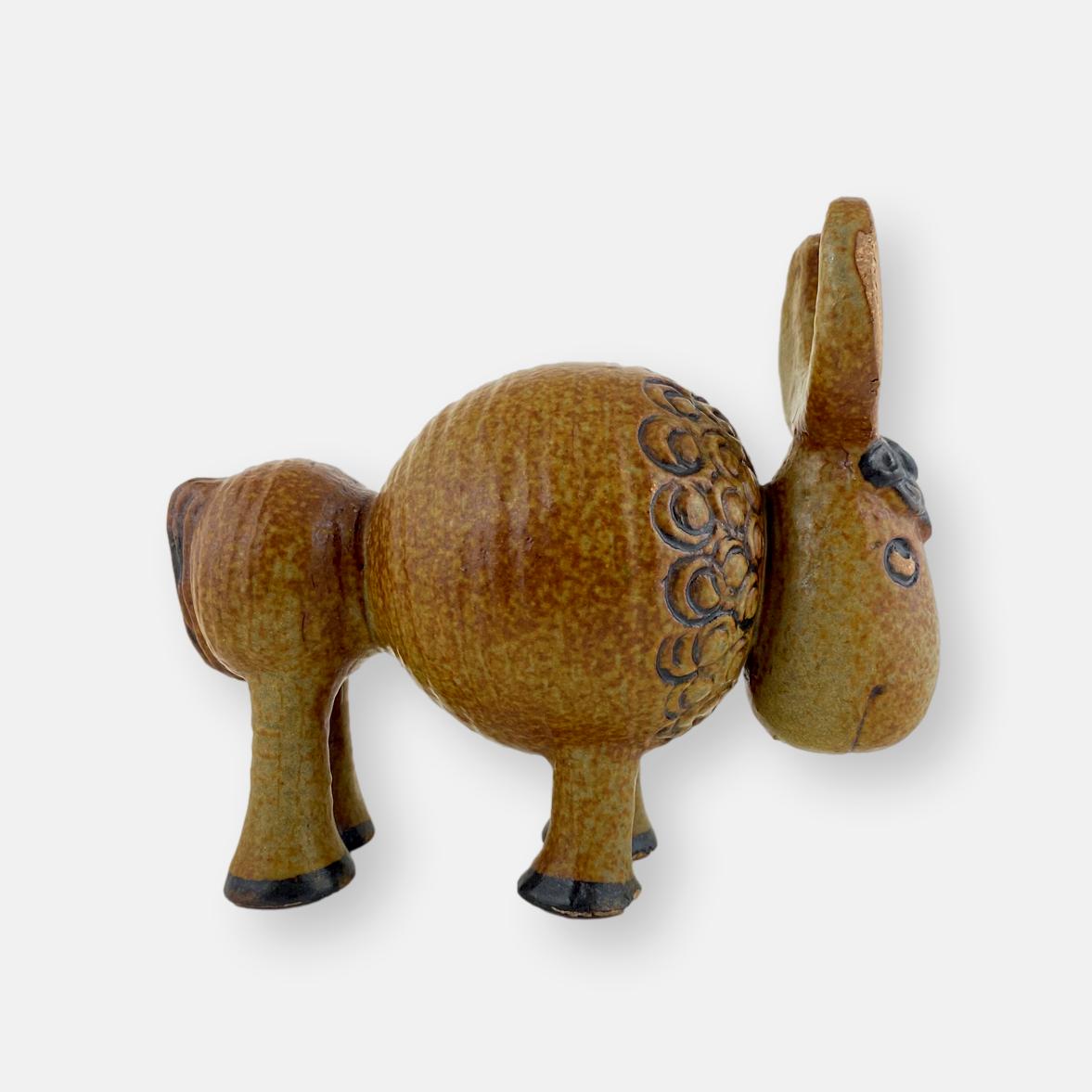 Buffle céramique par Lisa Larson pour Gustavsberg