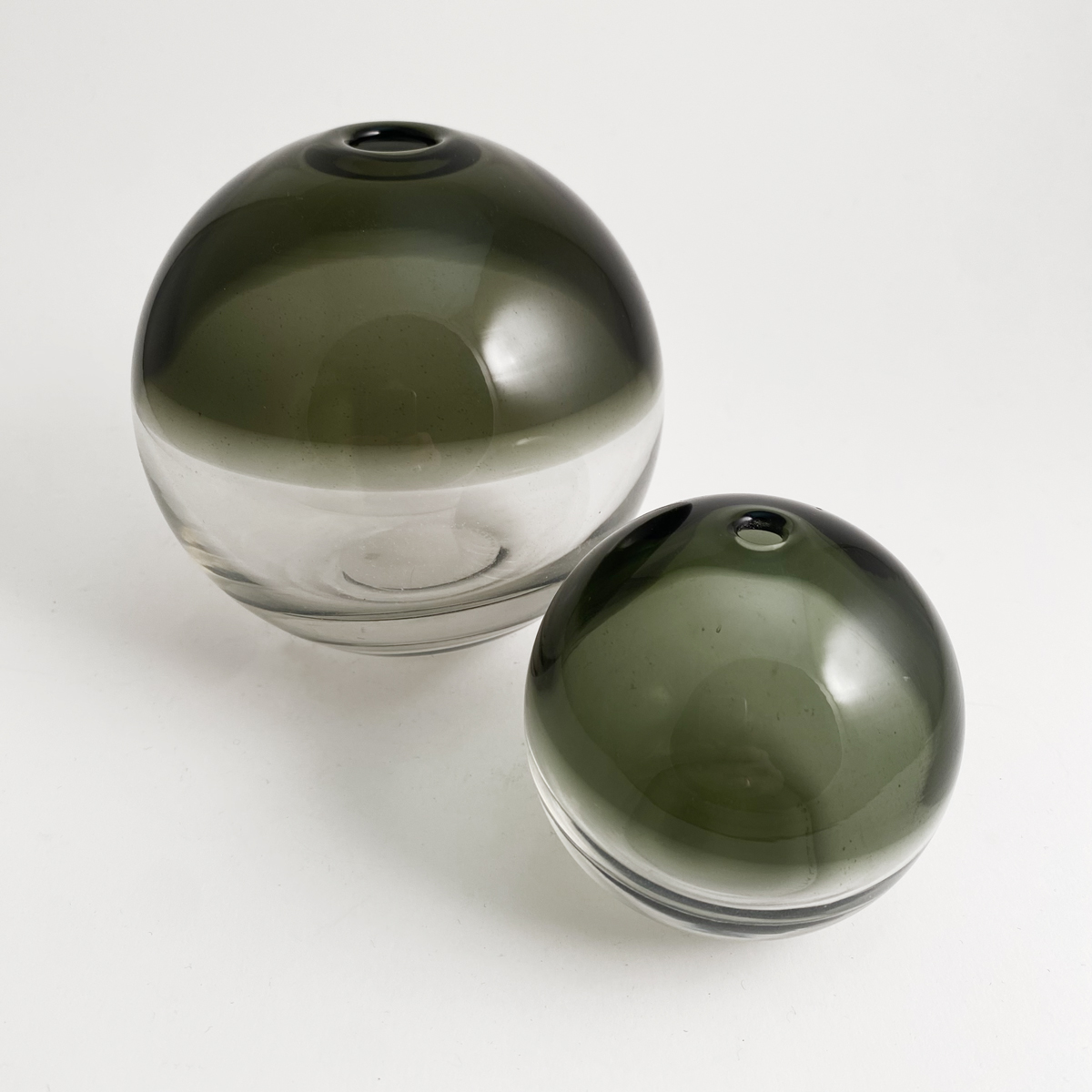 Paire de vases "Thunder Ball" de Timo Sarpaneva pour Iittala 1957 – Image 12