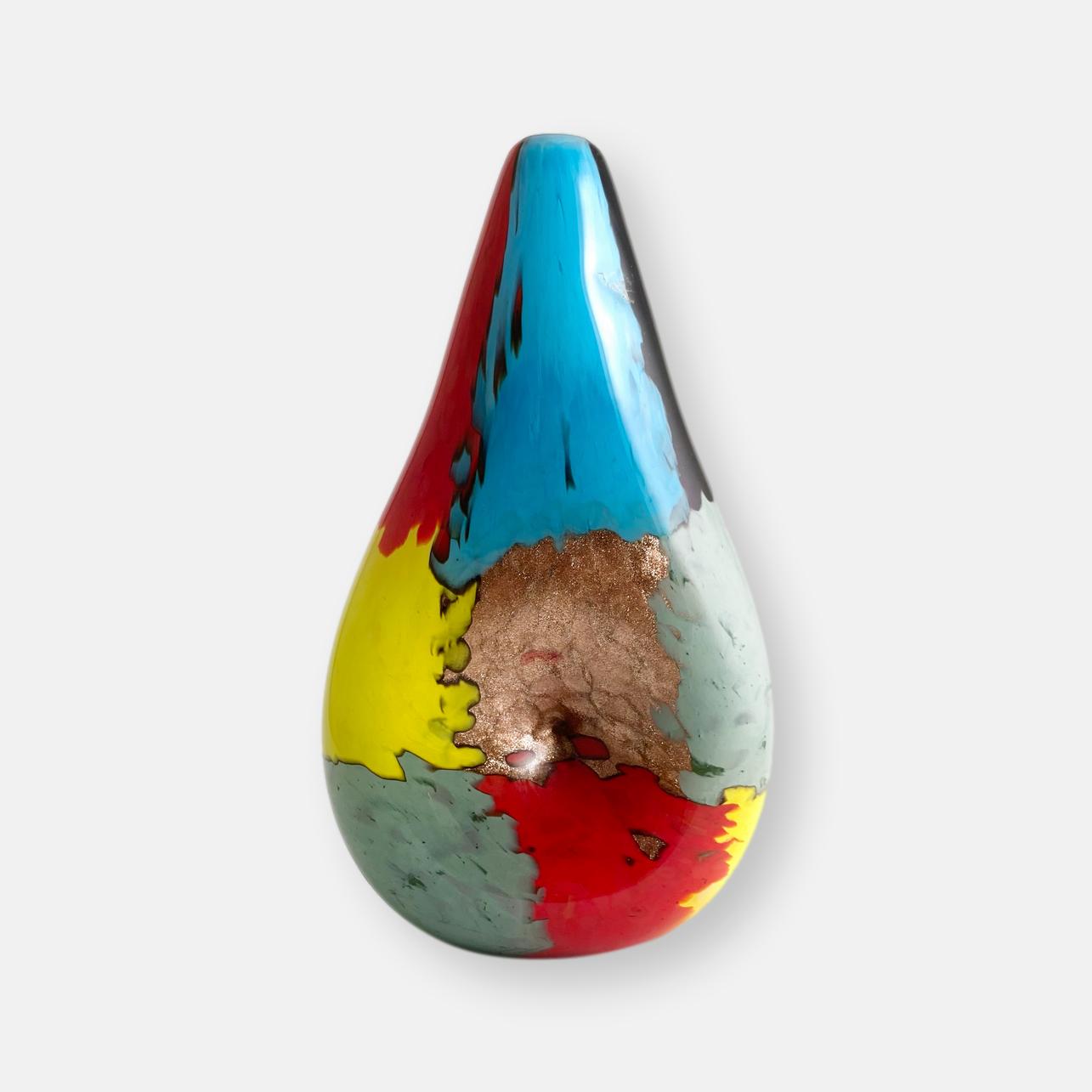 Vase Oriente par Dino Martens pour Aureliano Toso