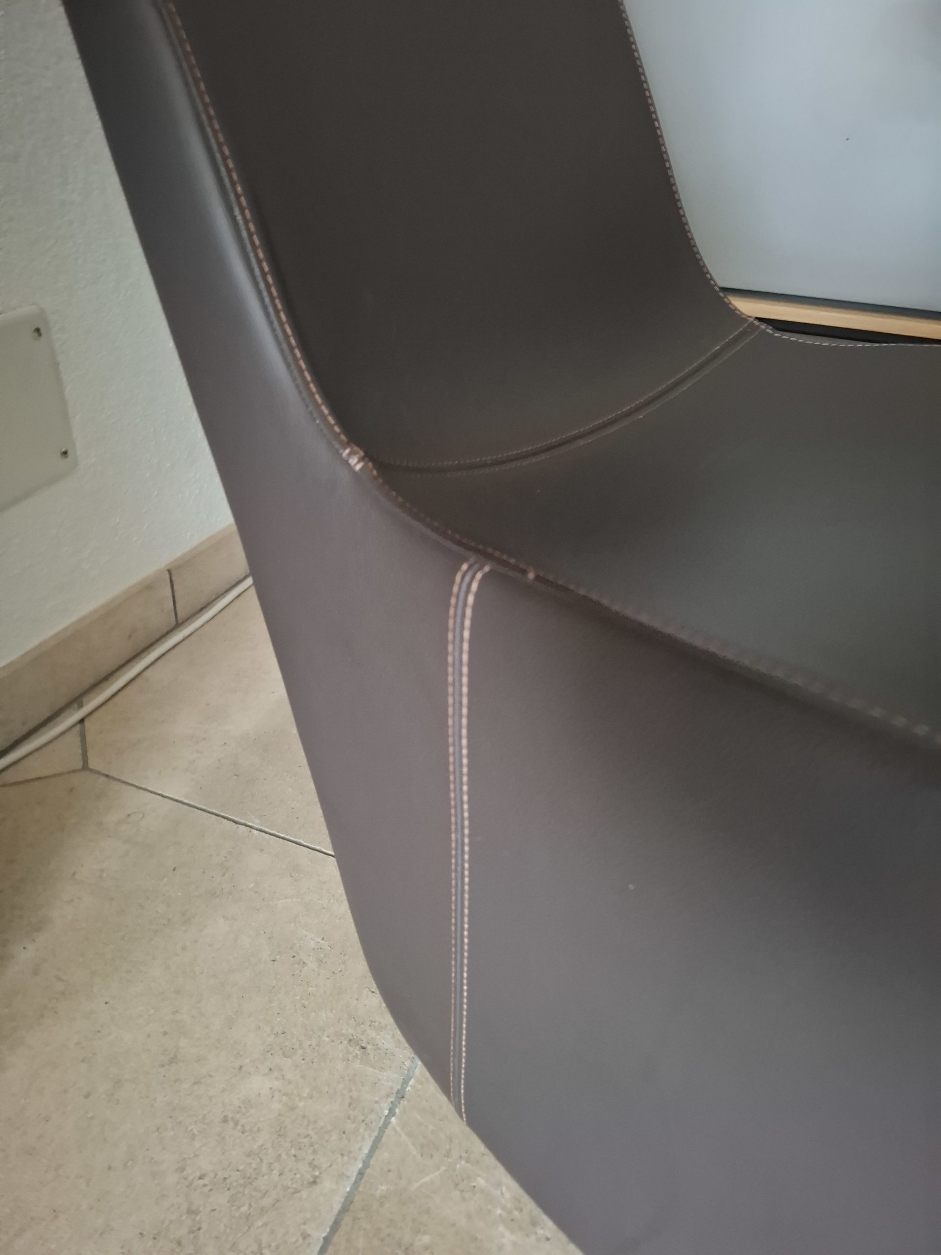 Fauteuil cuir Jasper Morrison pour Vitra – Image 5