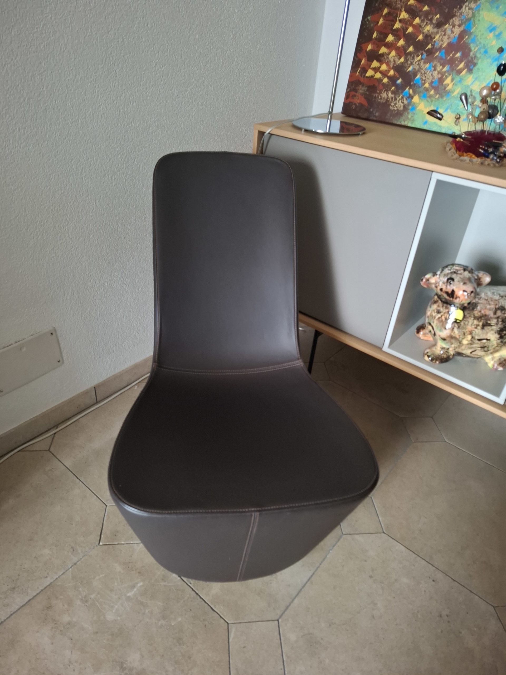 Fauteuil cuir Jasper Morrison pour Vitra – Image 3