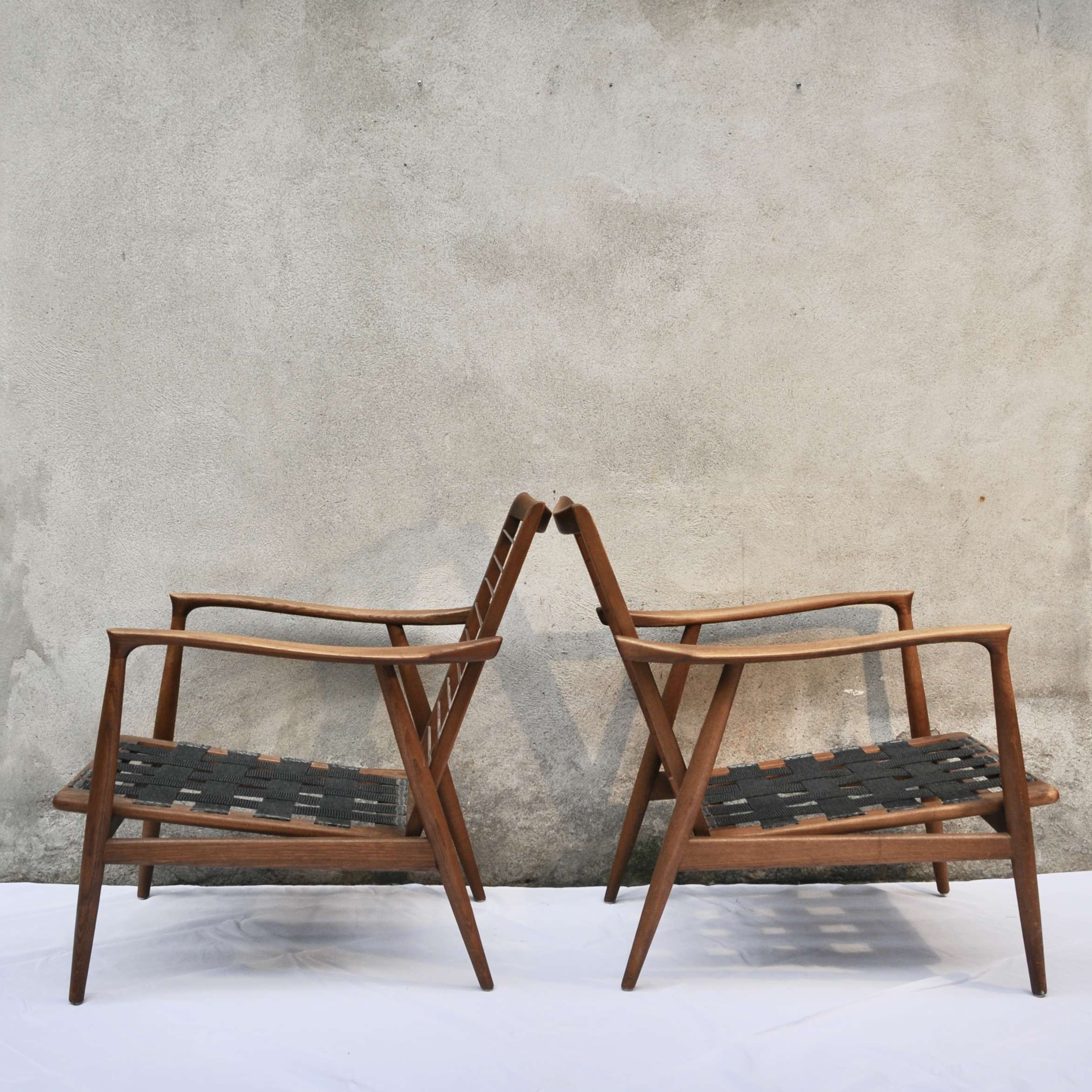 Ensemble danois années 50 : canapé et deux fauteuils – Bild 5