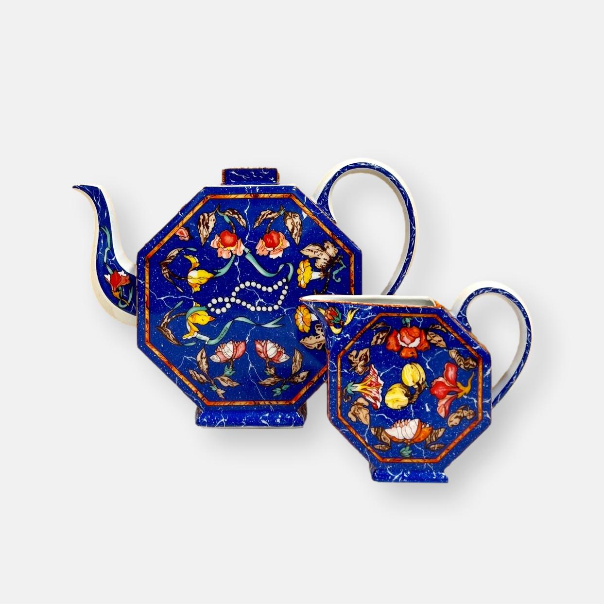 Théière et crémier Hermès 1989