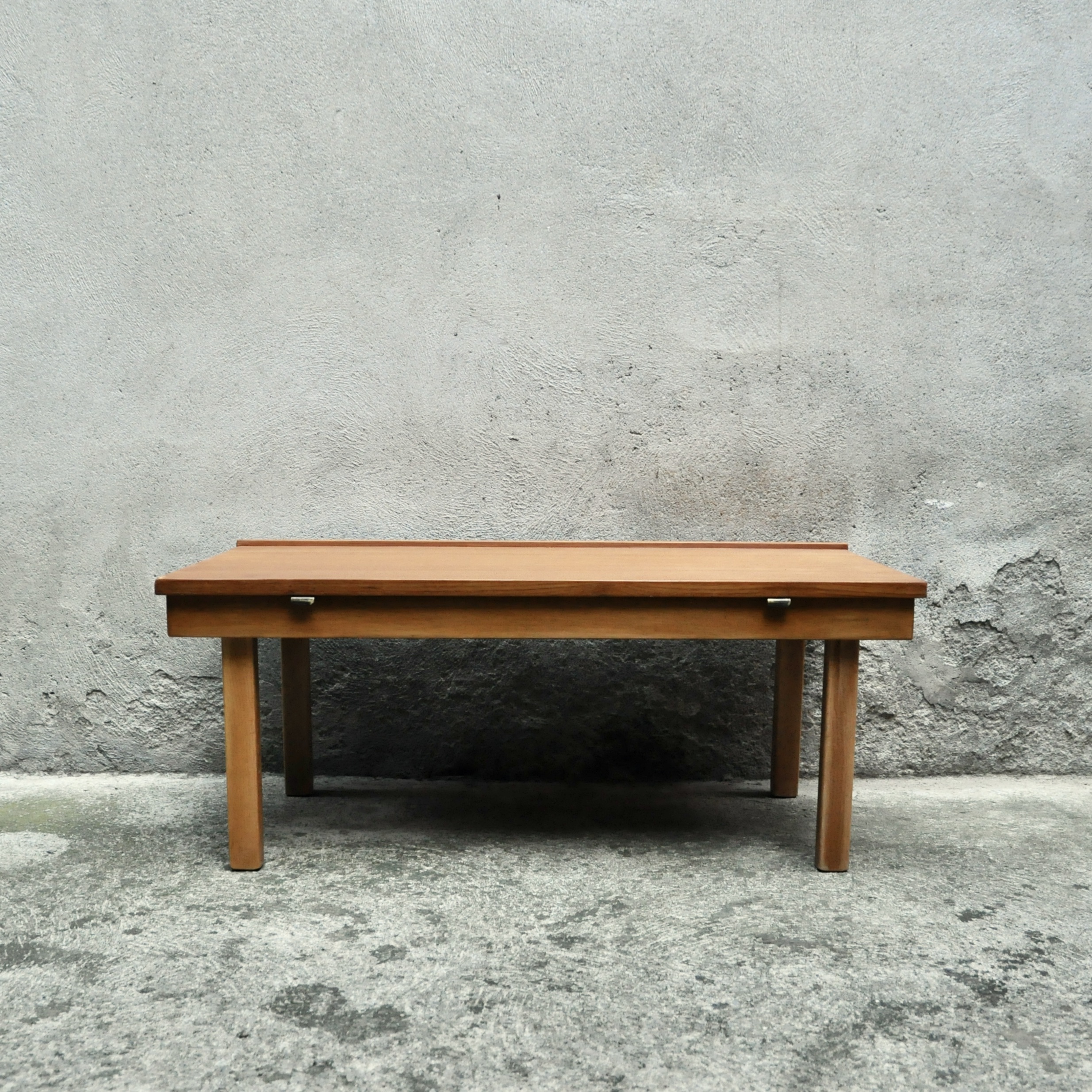 Ensemble daybed et table de chevet en teck – Image 2
